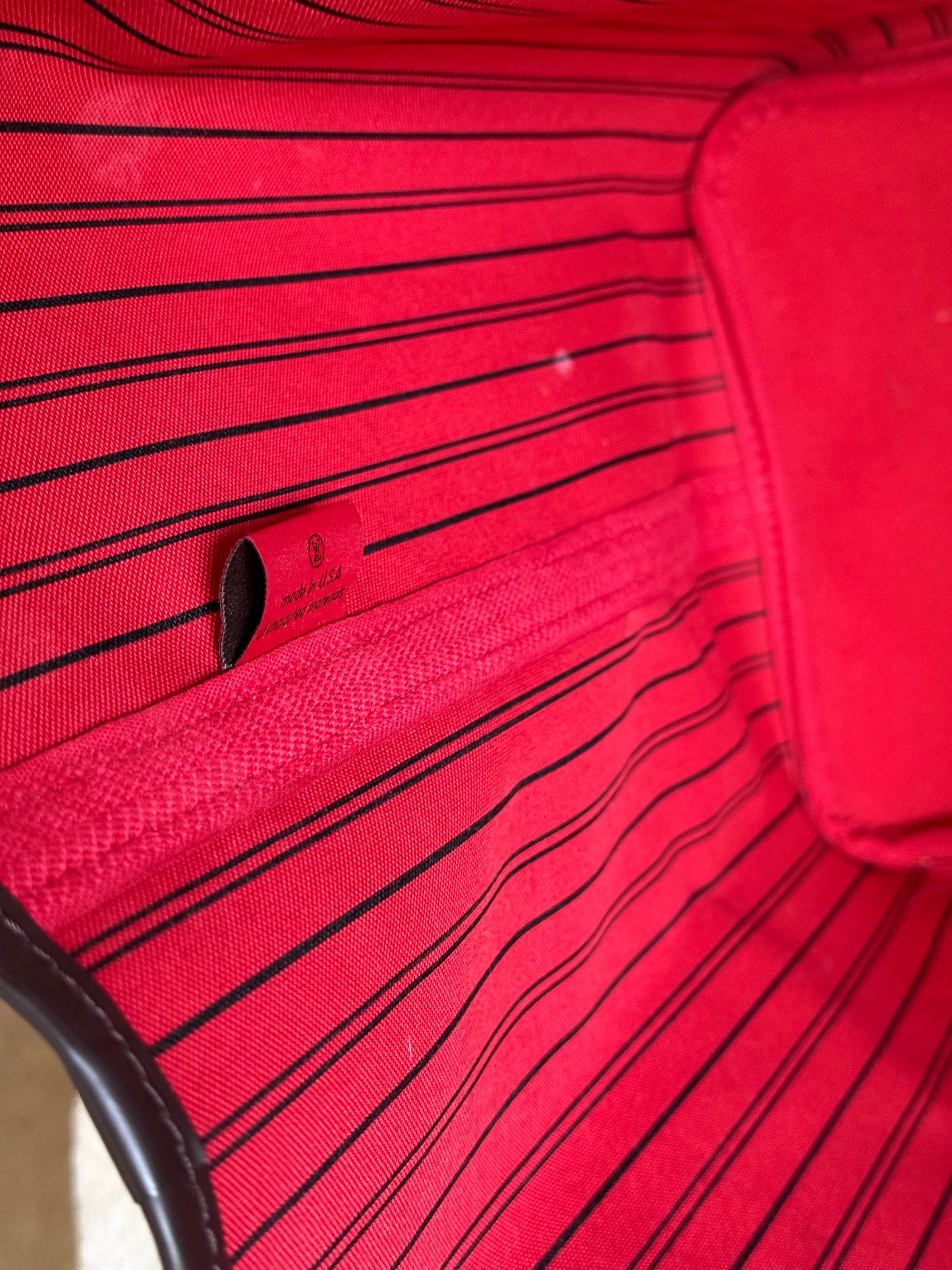Louis Vuitton Neverfull GM DE Cerise Bag Only