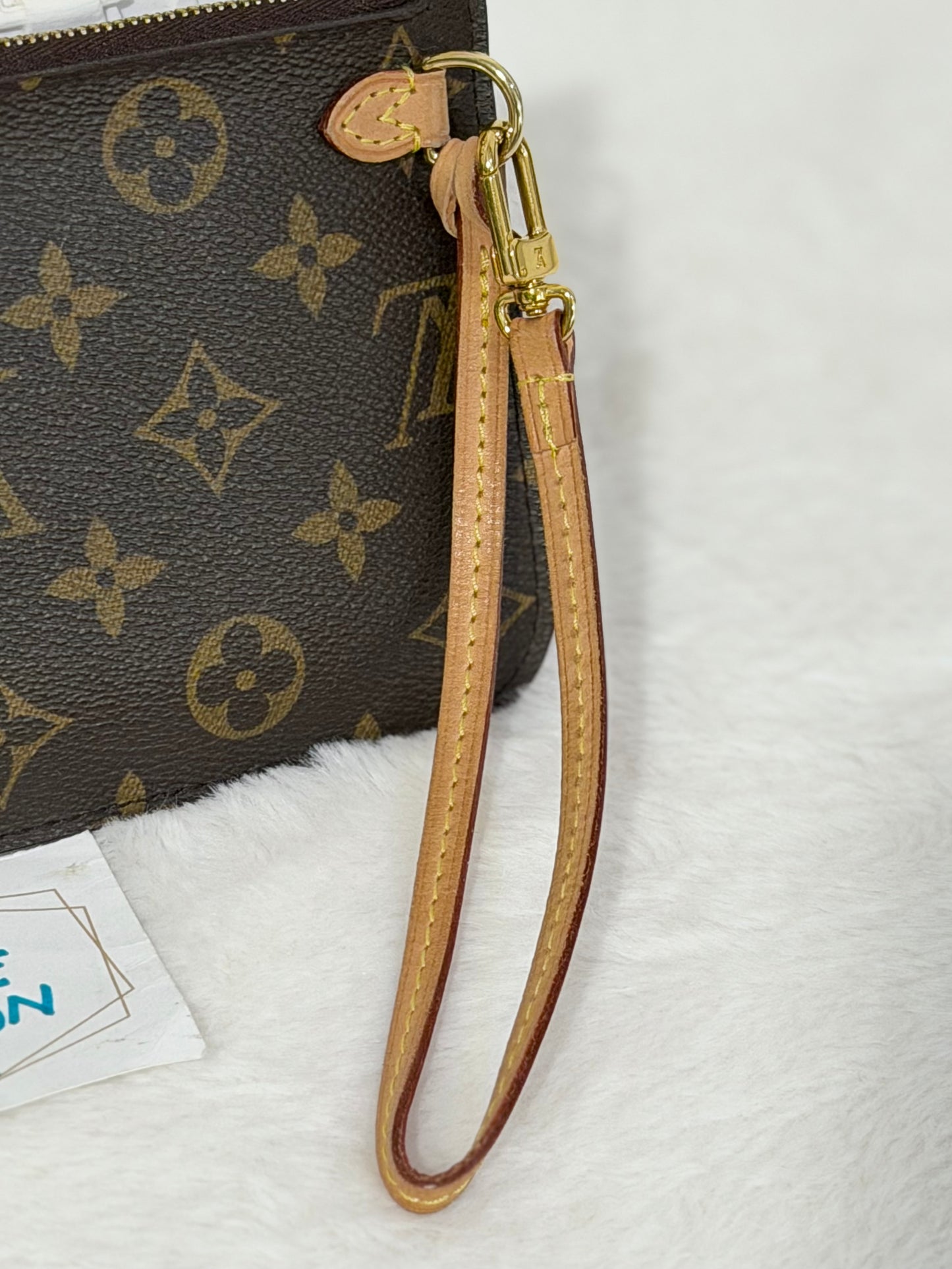 Louis Vuitton Neverfull PM Mono Fuchsia FULL SET