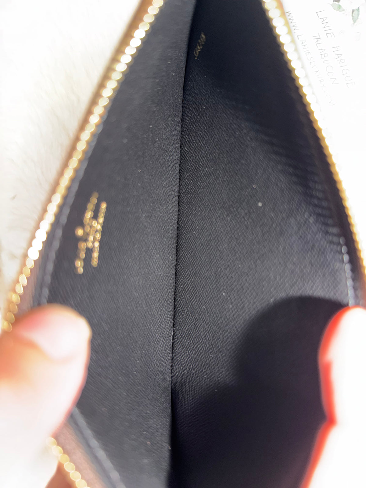 Louis Vuitton Rectangular Pouch Mono Reverse from Trio Pouch SN4240