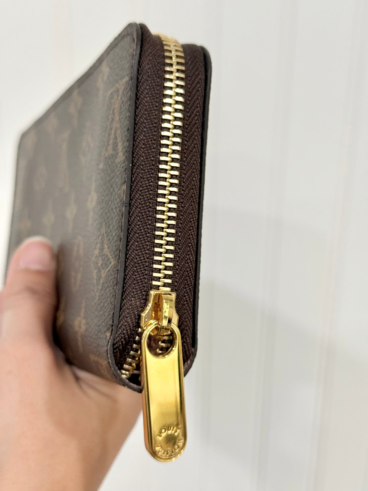 Louis Vuitton Zippy Wallet Mono Rose Ballerine