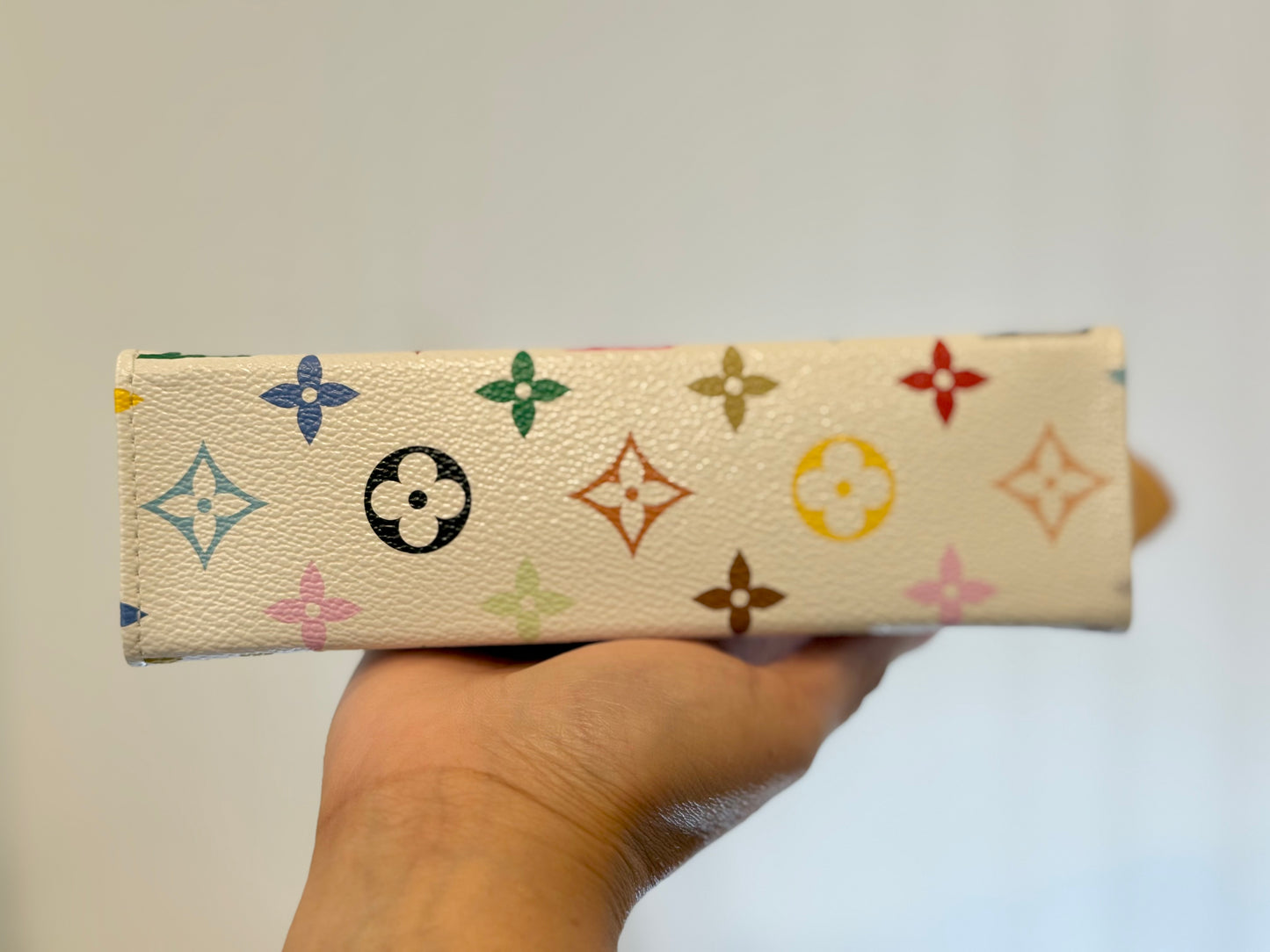 Louis Vuitton Toiletry 19 Takashi Murakami Multicolore Blanc/White