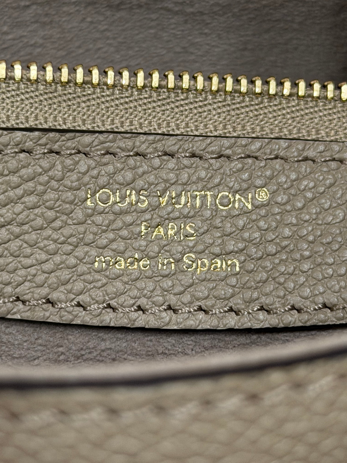 Louis Vuitton Diane Empreinte Bicolor Turtledove/Cream
