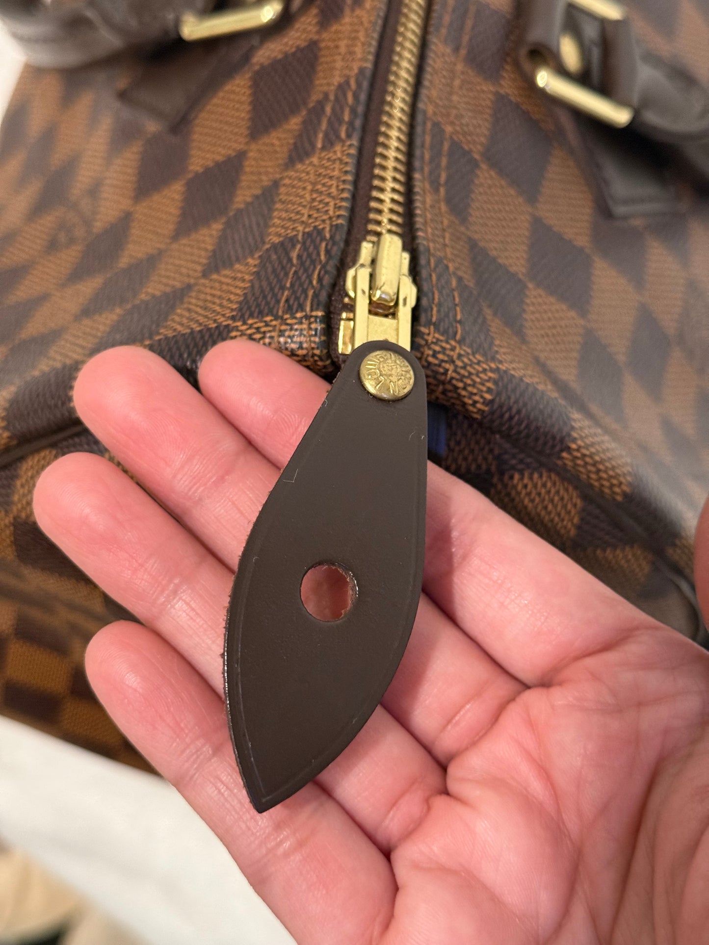 Louis Vuitton Speedy 30 Damier Ebene
