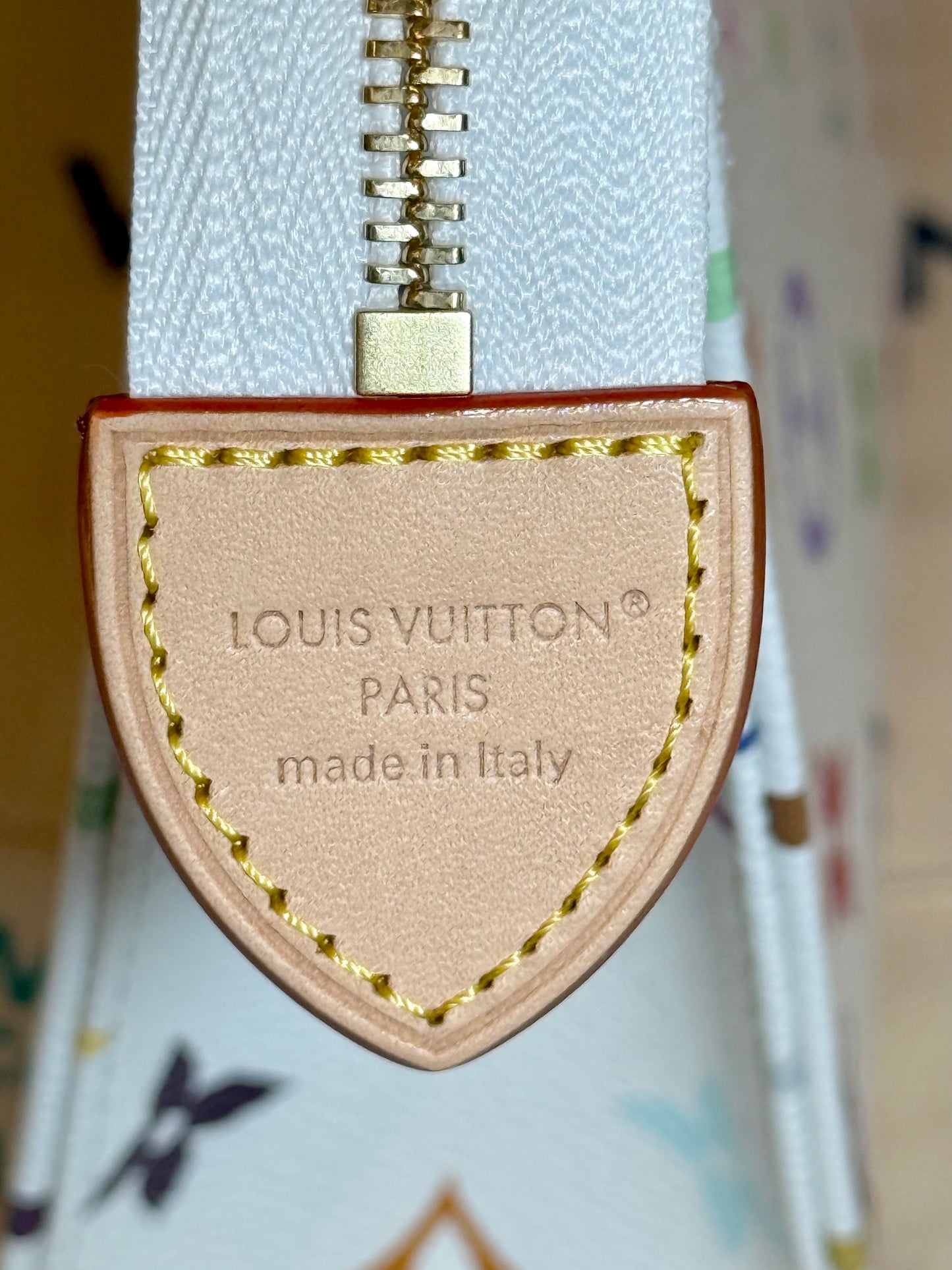 Louis Vuitton Toiletry 19 Takashi Murakami Multicolore Blanc/White