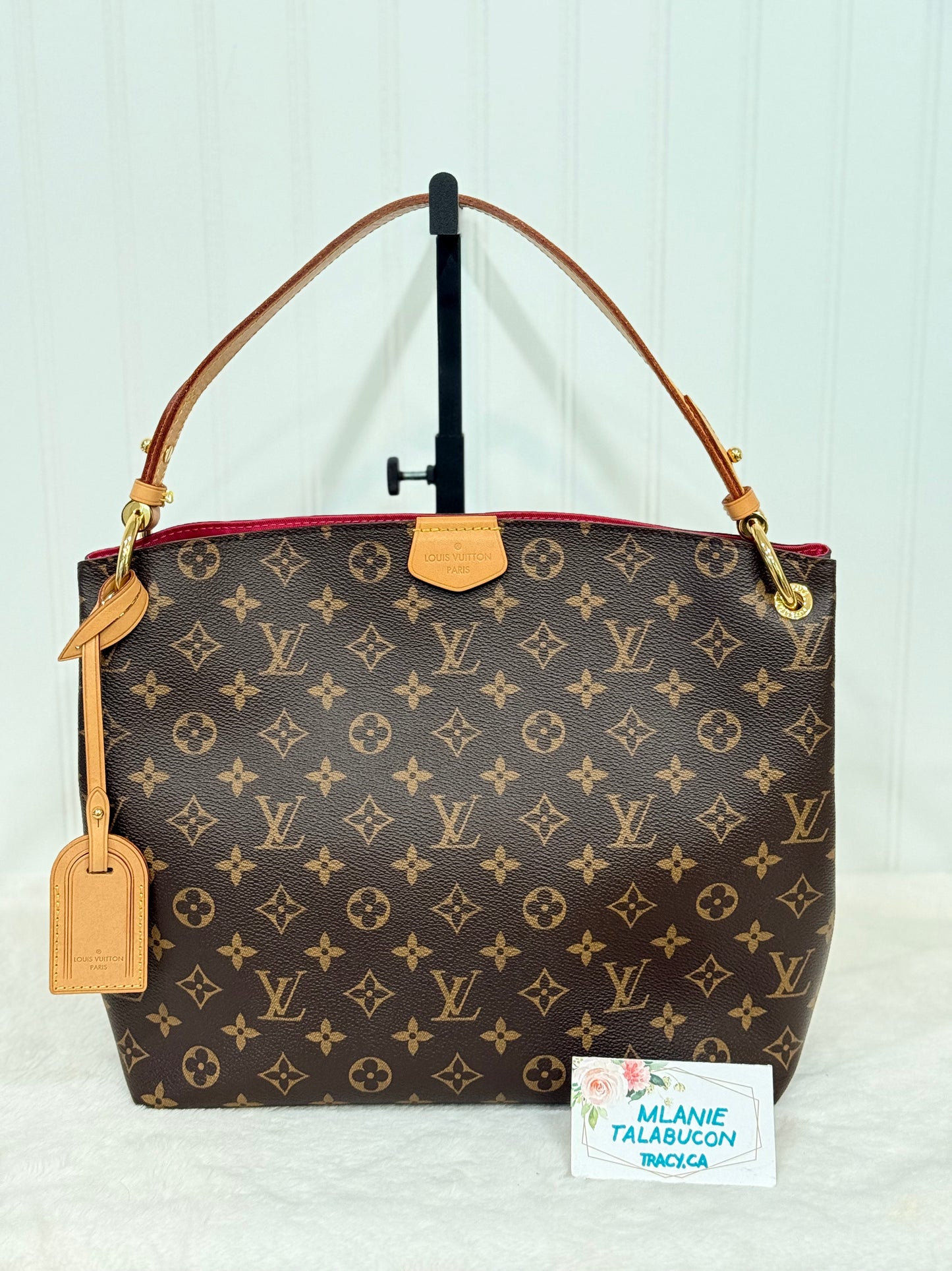 Louis Vuitton Graceful PM Mono Pivoine