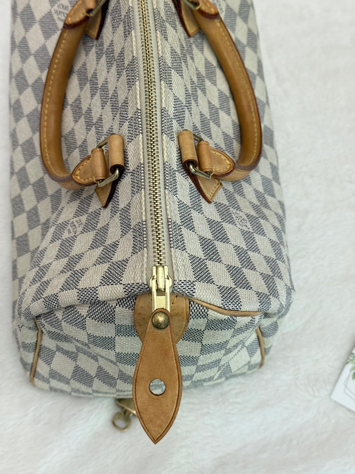 Louis Vuitton Speedy 30 Damier Azur