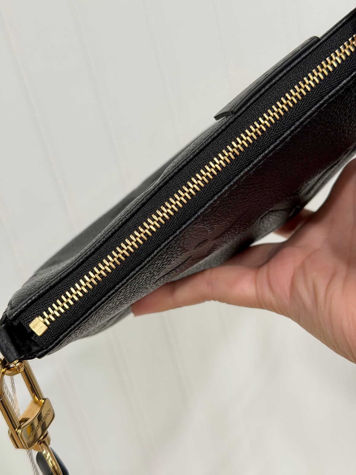 Louis Vuitton Multi Pochette Mono Giant Empreinte Black