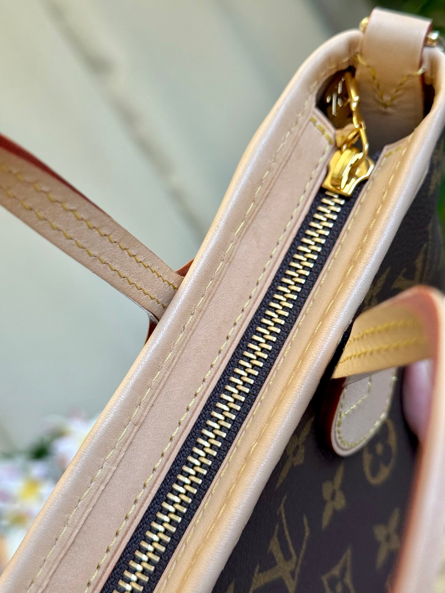Louis Vuitton Neverfull BB Mono Beige Bag Only