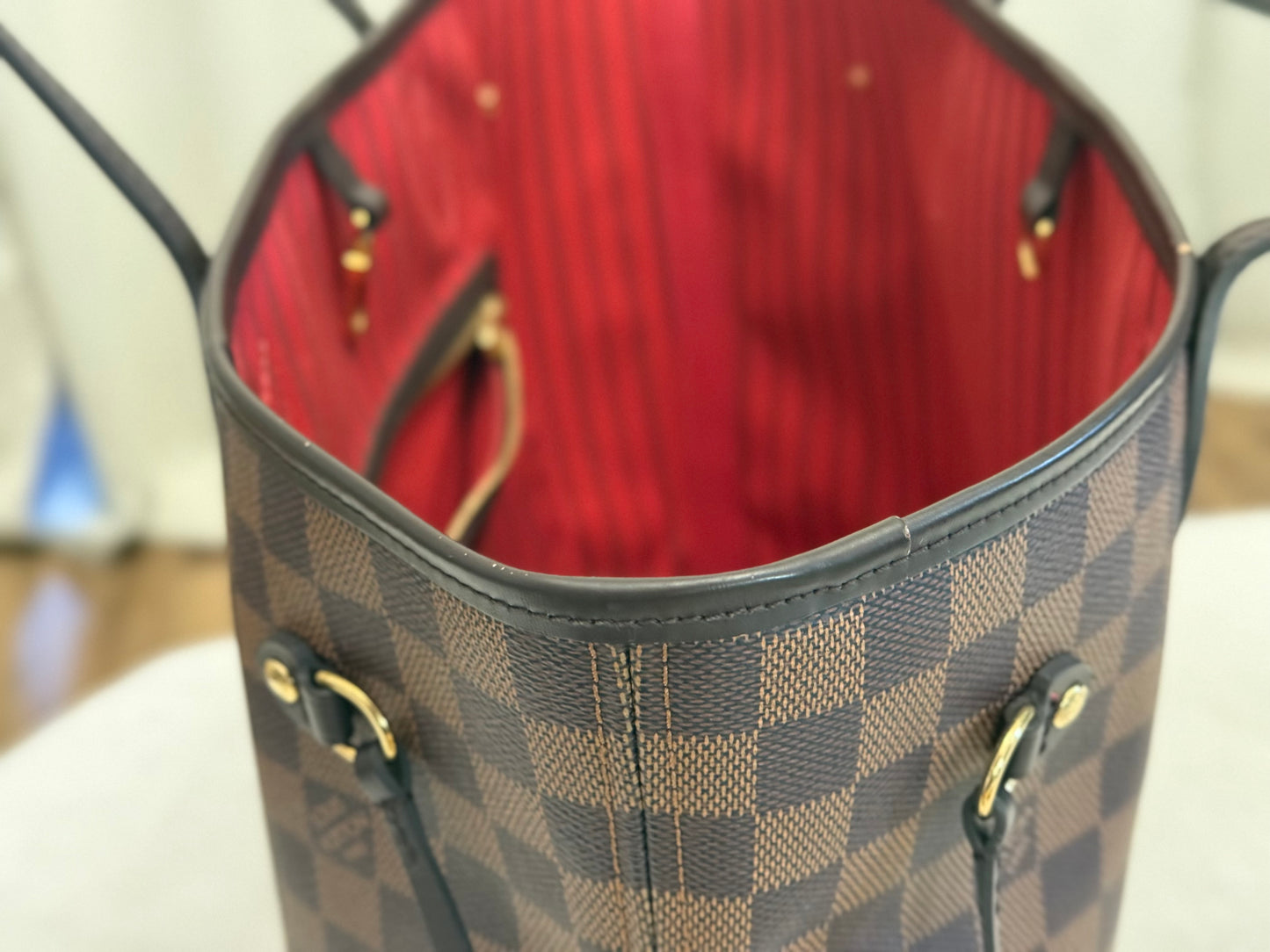 Louis Vuitton Neverfull MM DE bag only