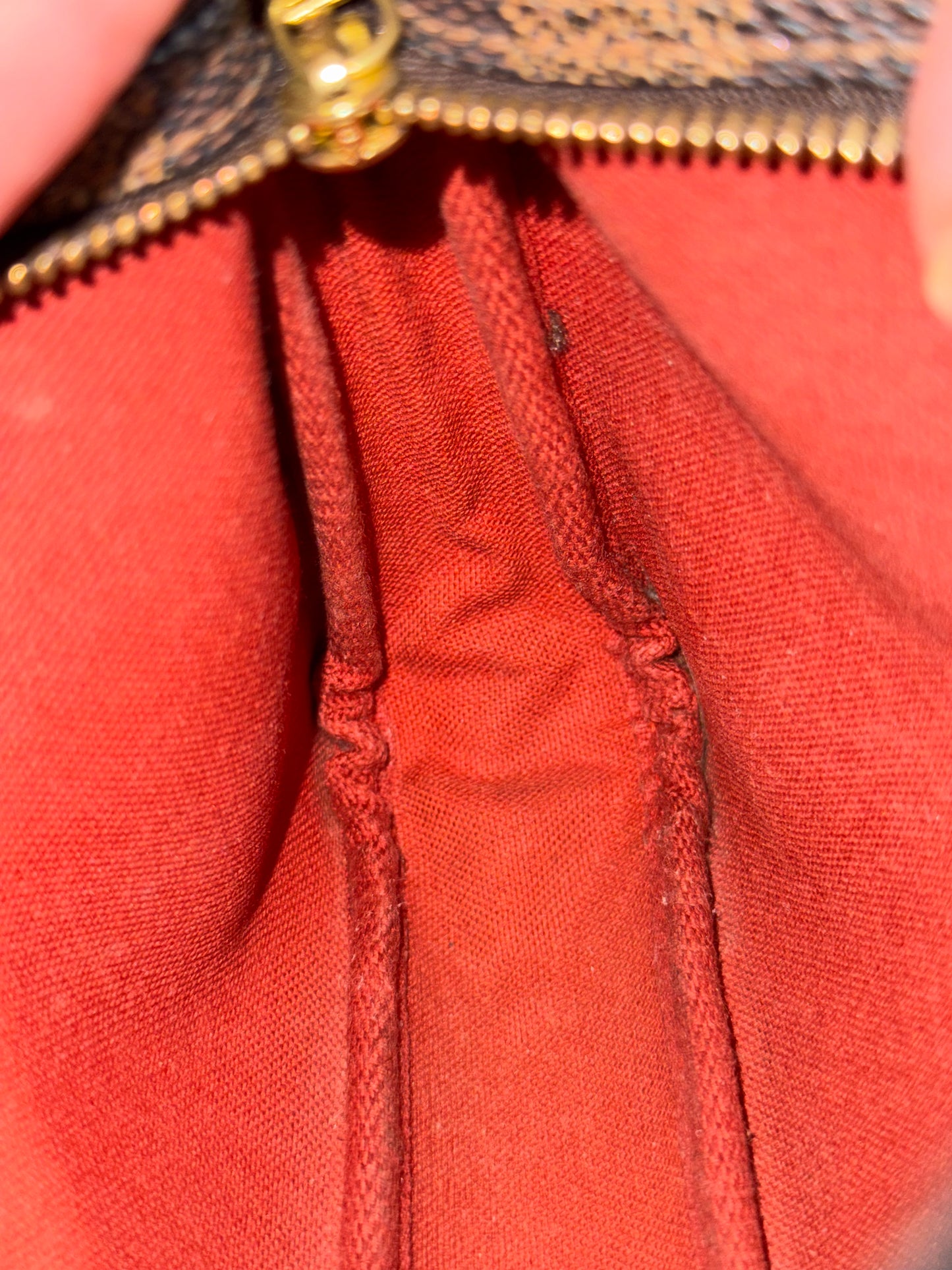Louis Vuitton Navona Pochette Accessoires Damier Ebene