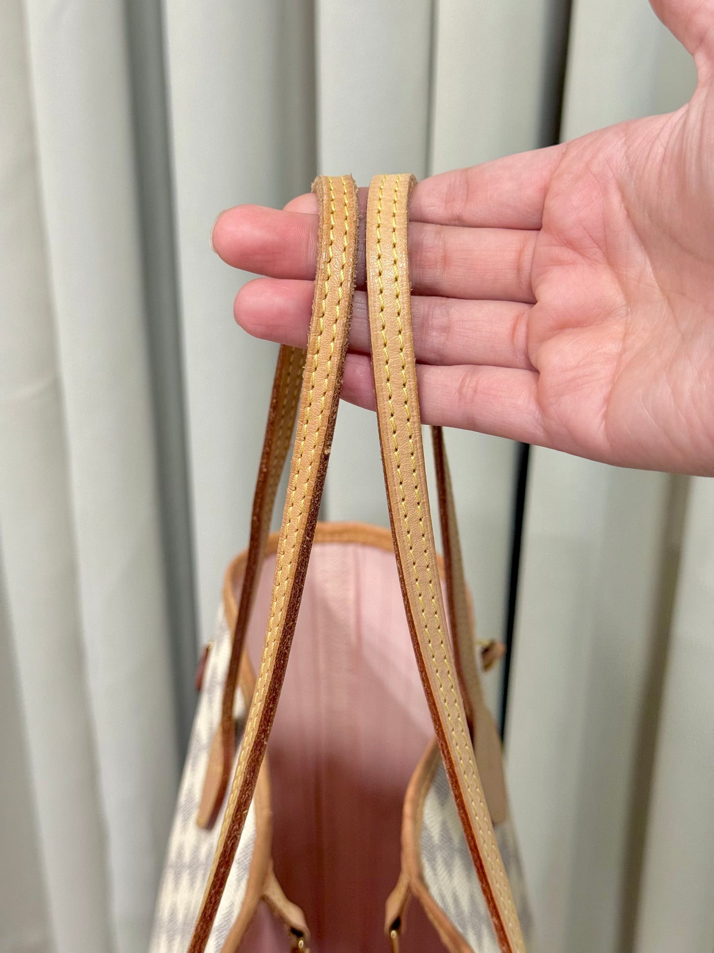 Louis Vuitton Neverfull MM Damier Azur Rose Ballerine