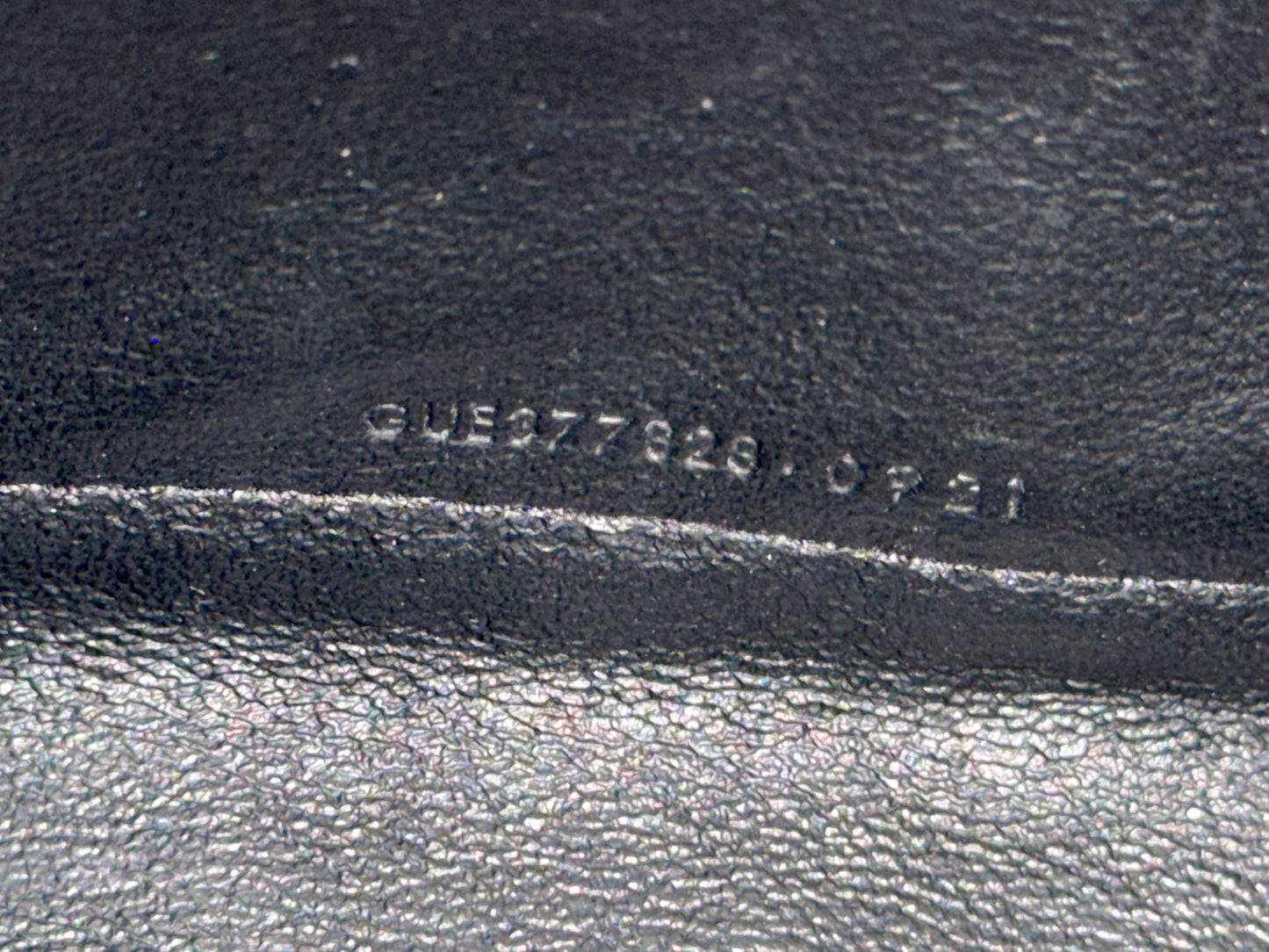 YSL Cassandre Wallet on Chain Fog Grained Leather with Gold HW