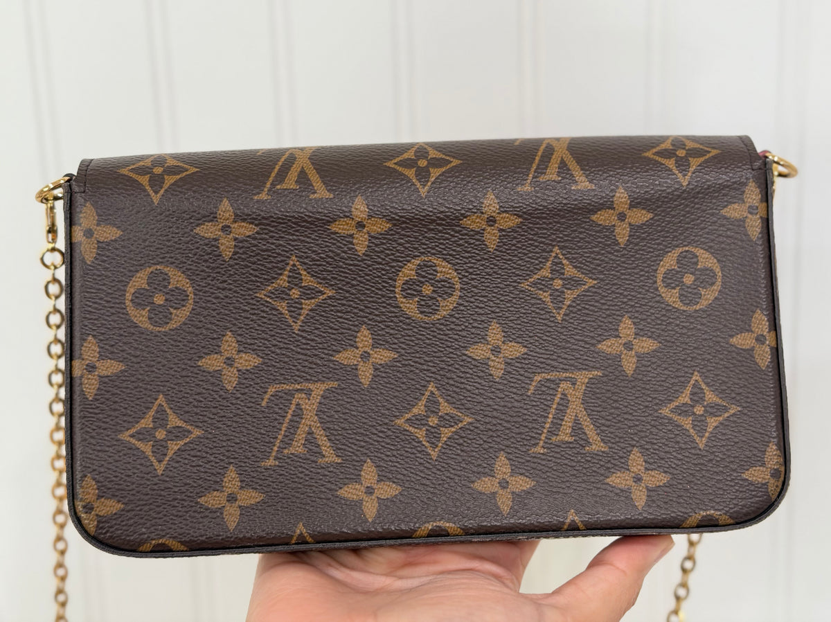 Louis Vuitton Pochette Felicie Mono with inserts FULL SET