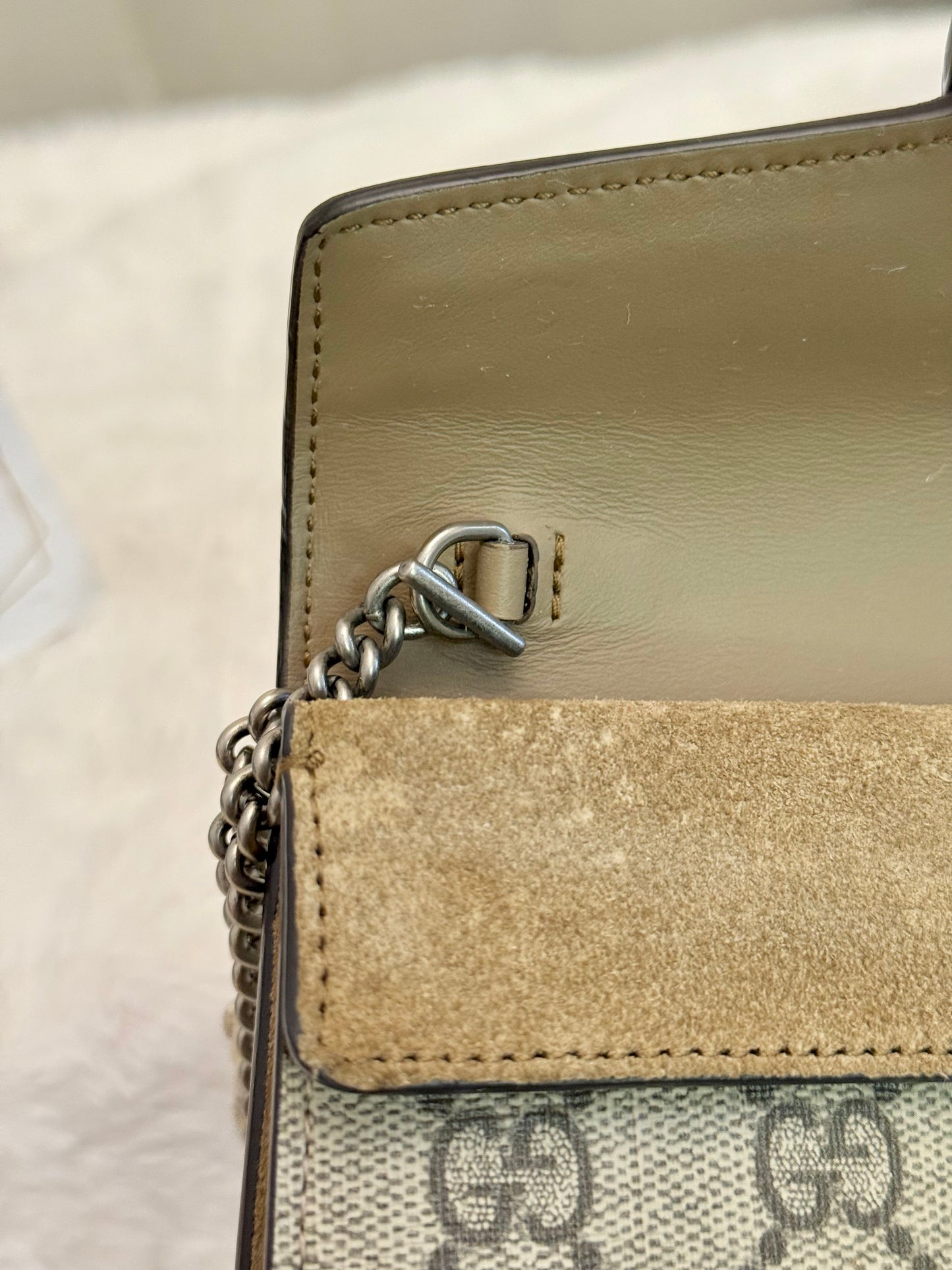 Gucci Mini Dionysus GG Supreme Beige