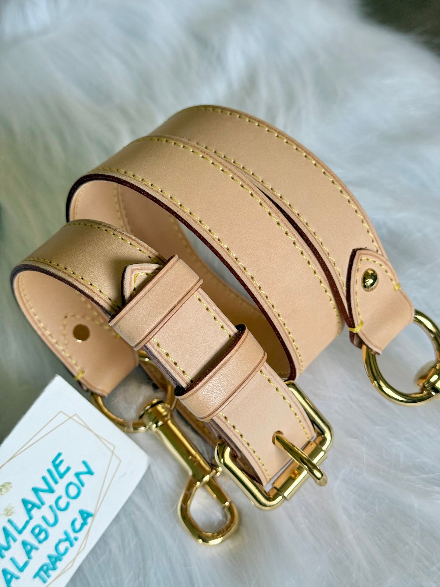 Louis Vuitton  Adjustable Vachetta Strap J00109