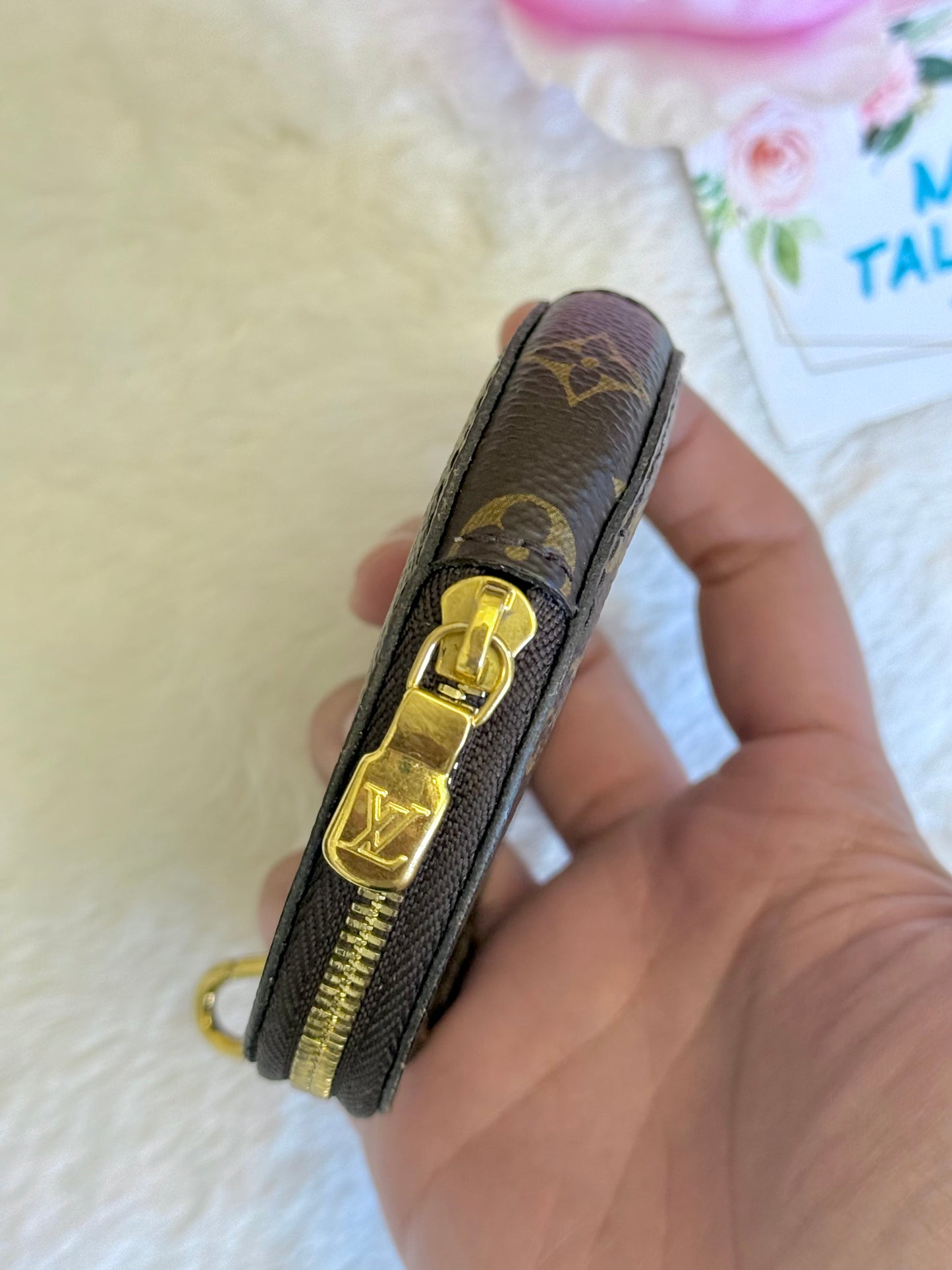 Louis Vuitton Round Coin Pouch Mono
