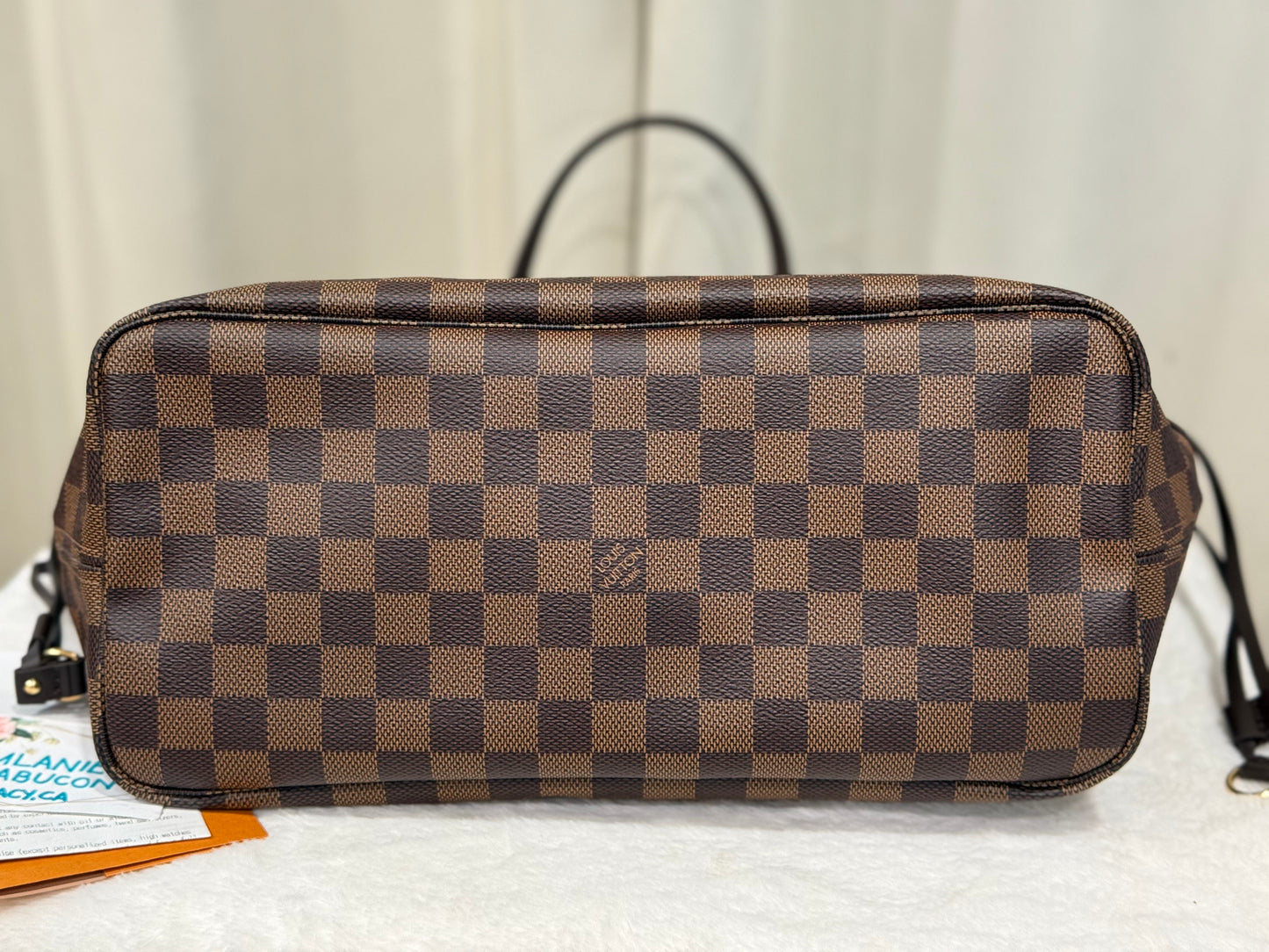 Louis Vuitton Neverfull MM Damier Ebene Cerise