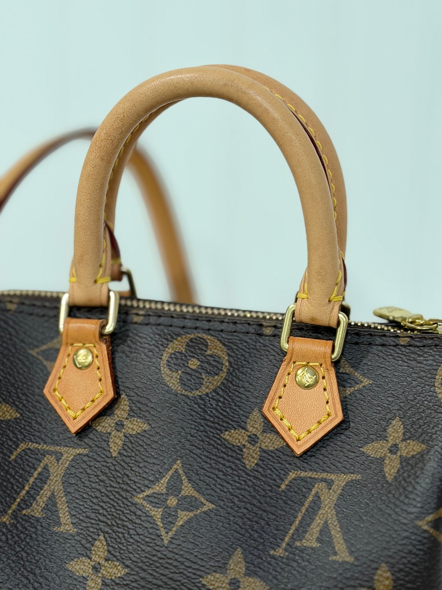 Louis Vuitton Nano Speedy Mono with Non-Detachable Strap