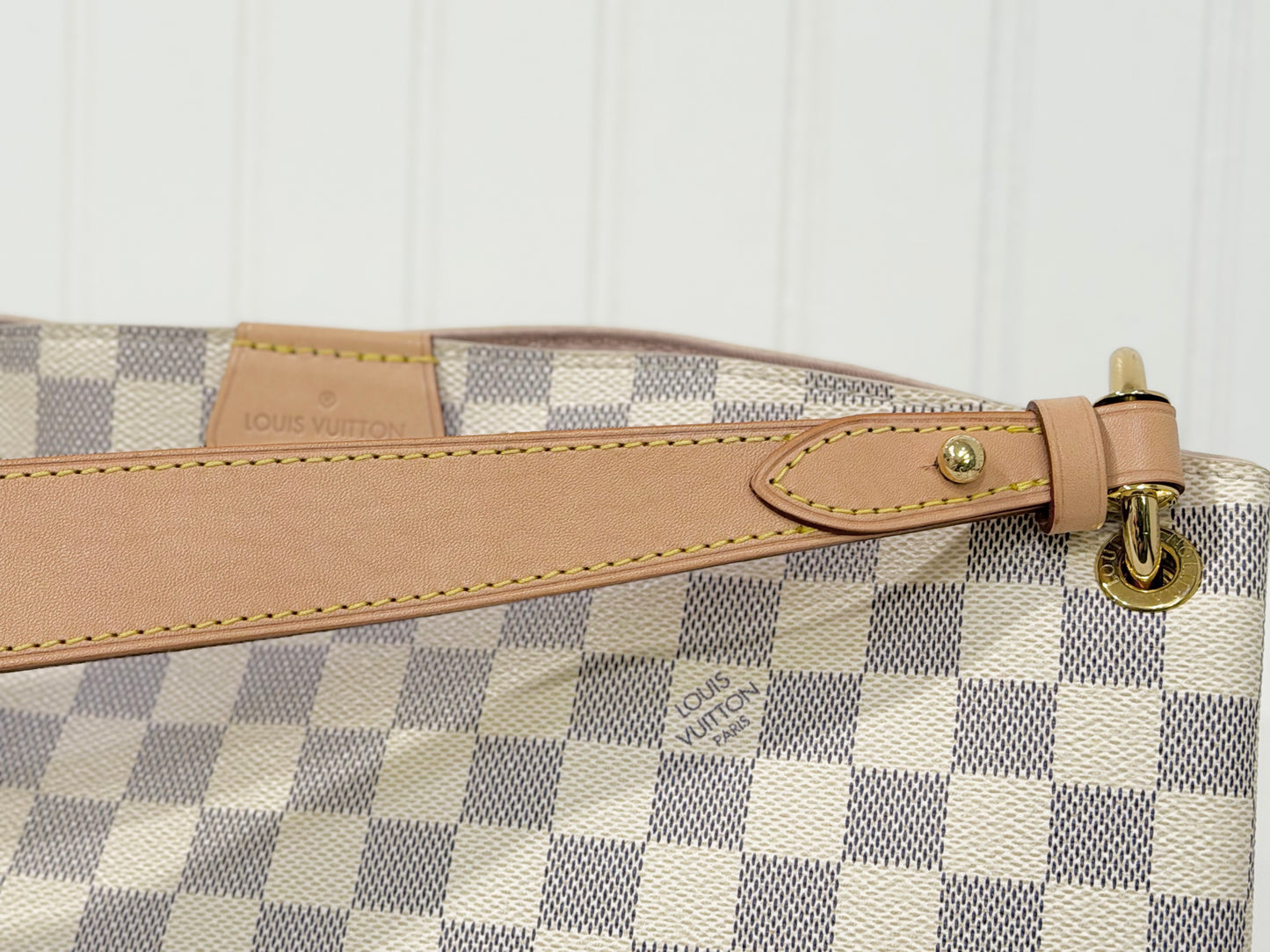Louis Vuitton Graceful PM Damier Azur Rose Ballerine