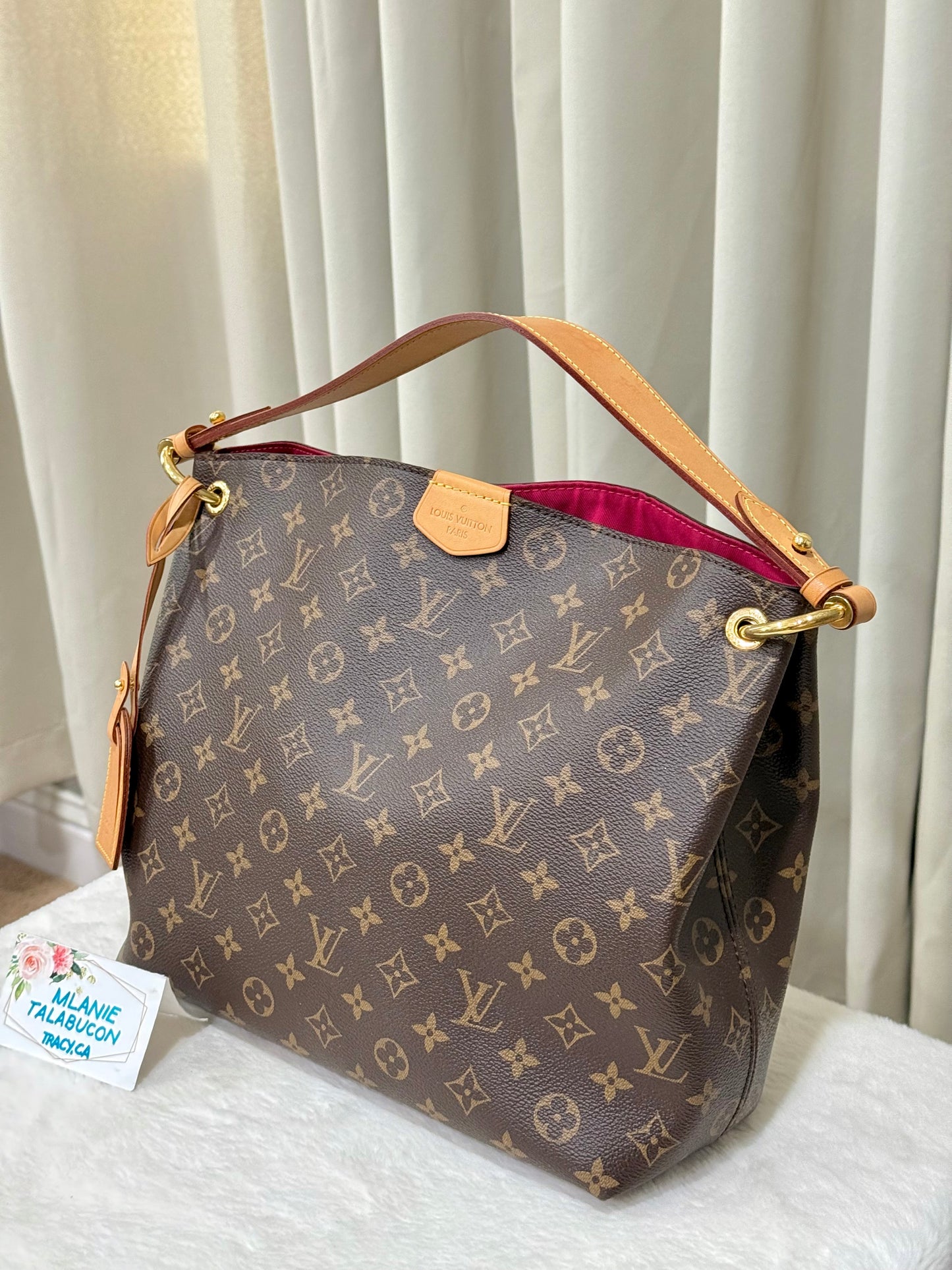 Louis Vuitton Graceful PM Mono Pivoine