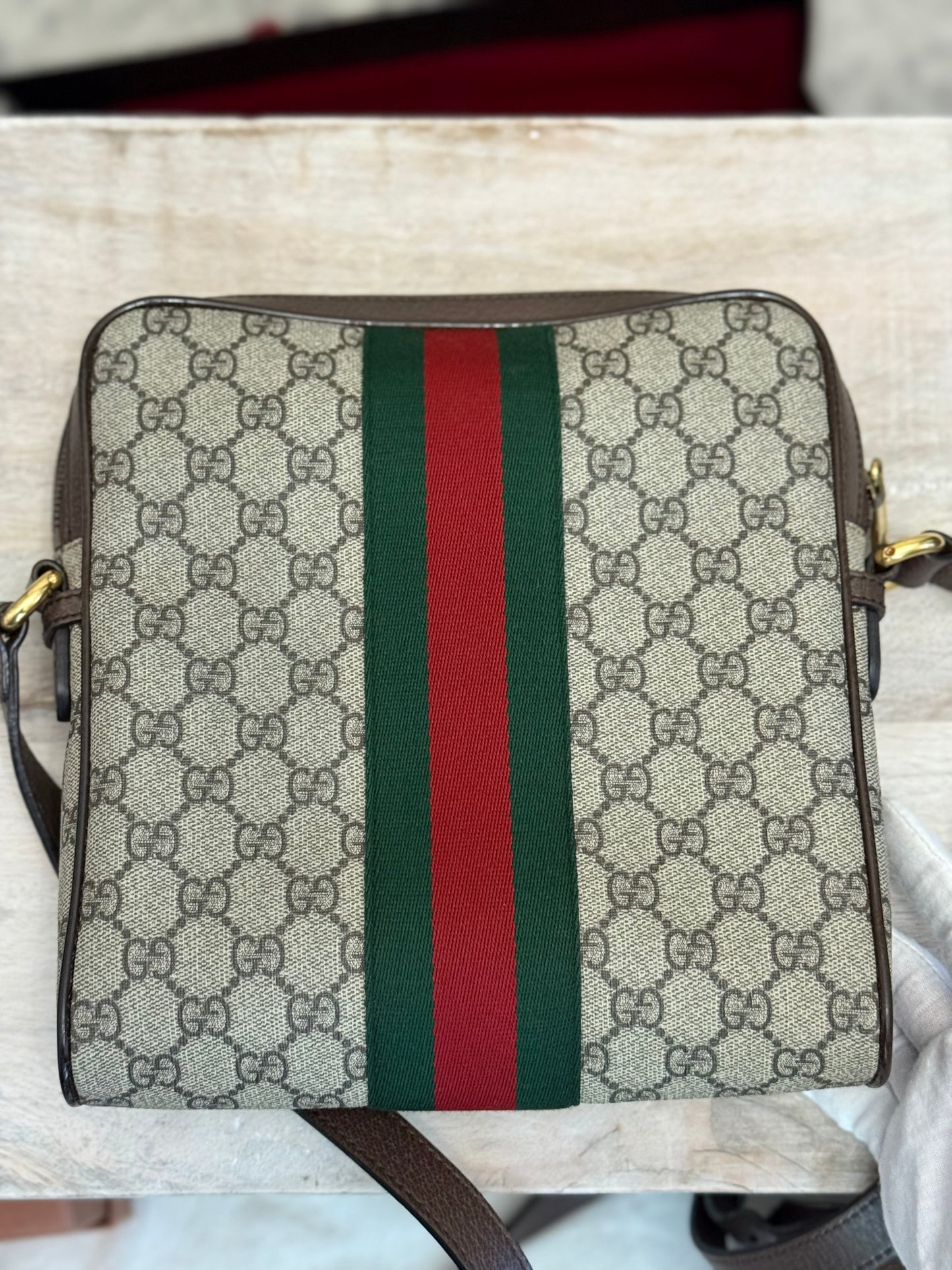 Gucci GG Supreme Ophidia Crossbody/Messenger Unisex