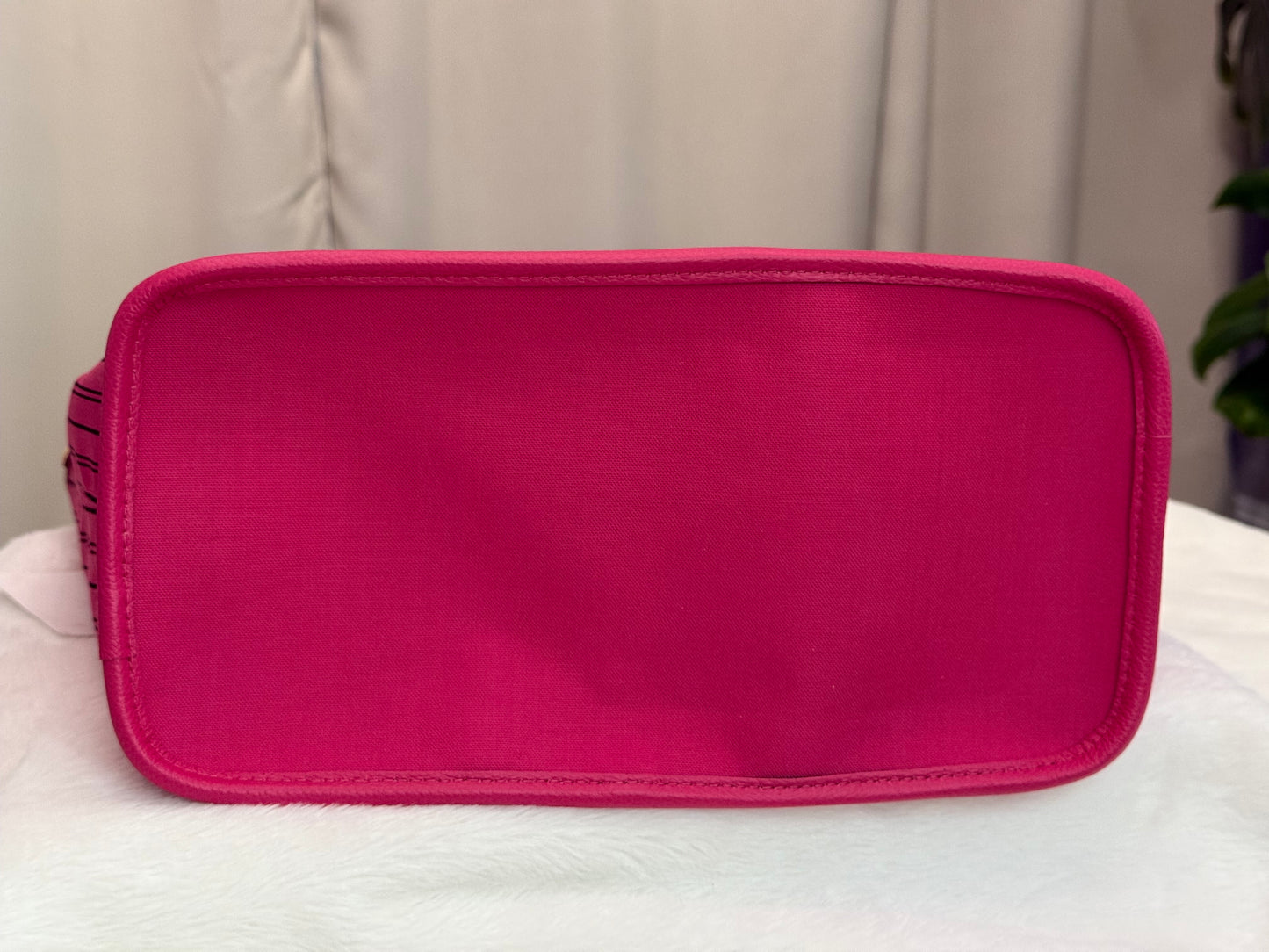 Louis Vuitton Neverfull Bandouliere Inside Out MM Mono Rose Pondichery