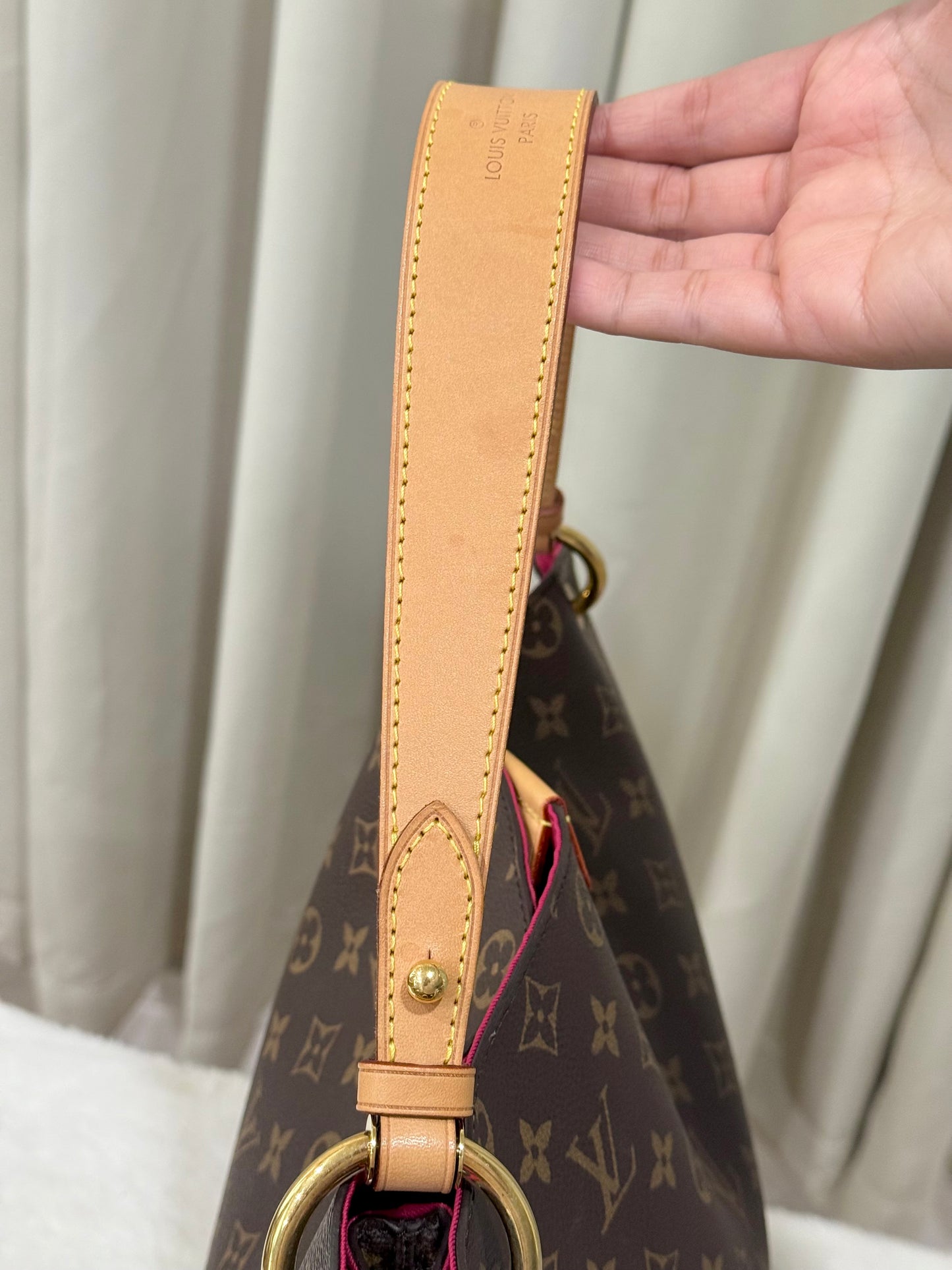Louis Vuitton Graceful PM Mono Pivoine