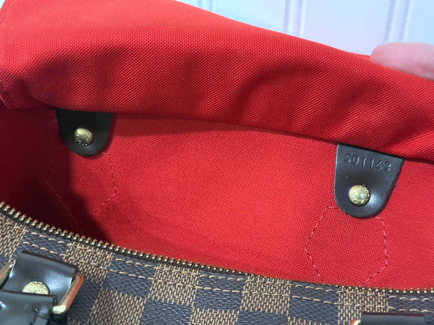 Louis Vuitton Speedy 30 Damier Ebene