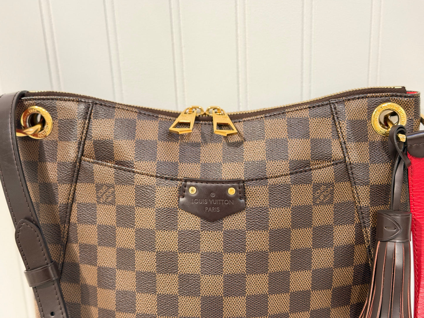 Louis Vuitton South Bank Besace Damier Ebene