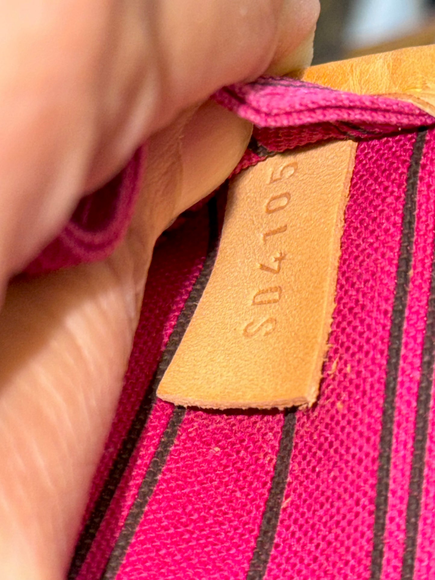 Louis Vuitton Neverfull GM Mono Pivoine Bag and Pouch