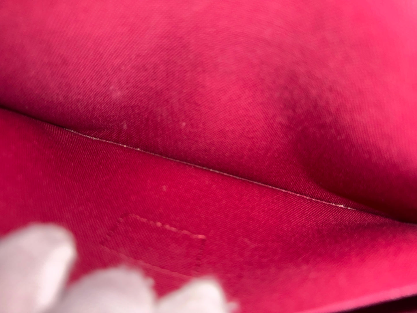 Louis Vuitton Pochette Felicie Mono Fuchsia