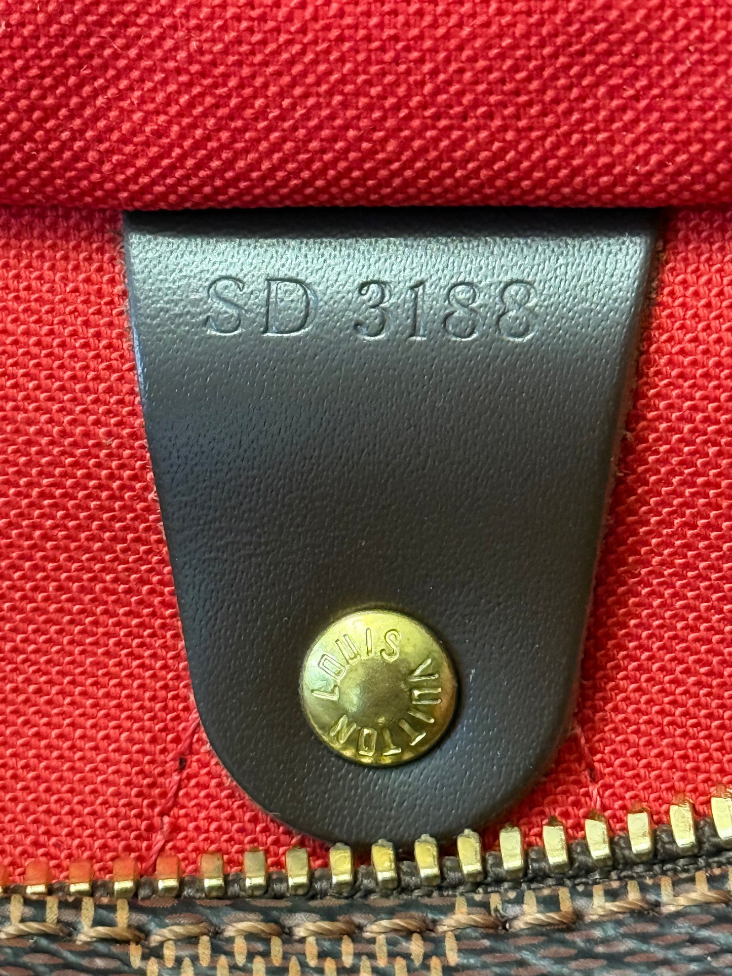 Louis Vuitton Speedy 30 Bandouliere Damier Ebene