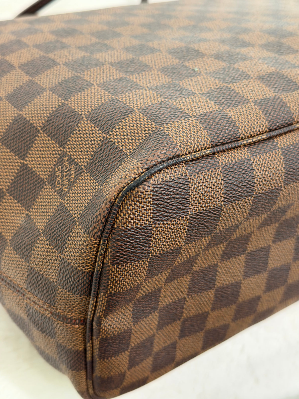 Louis Vuitton Neverfull MM Damier Ebene Bag Only