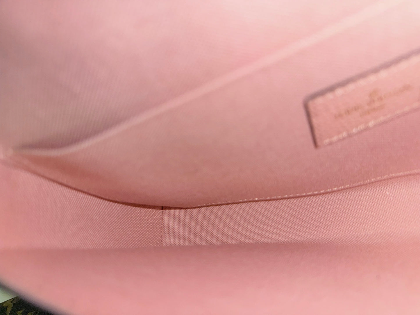 Louis Vuitton Felicie Pochette in Empreinte Rose Poudre Bag Only