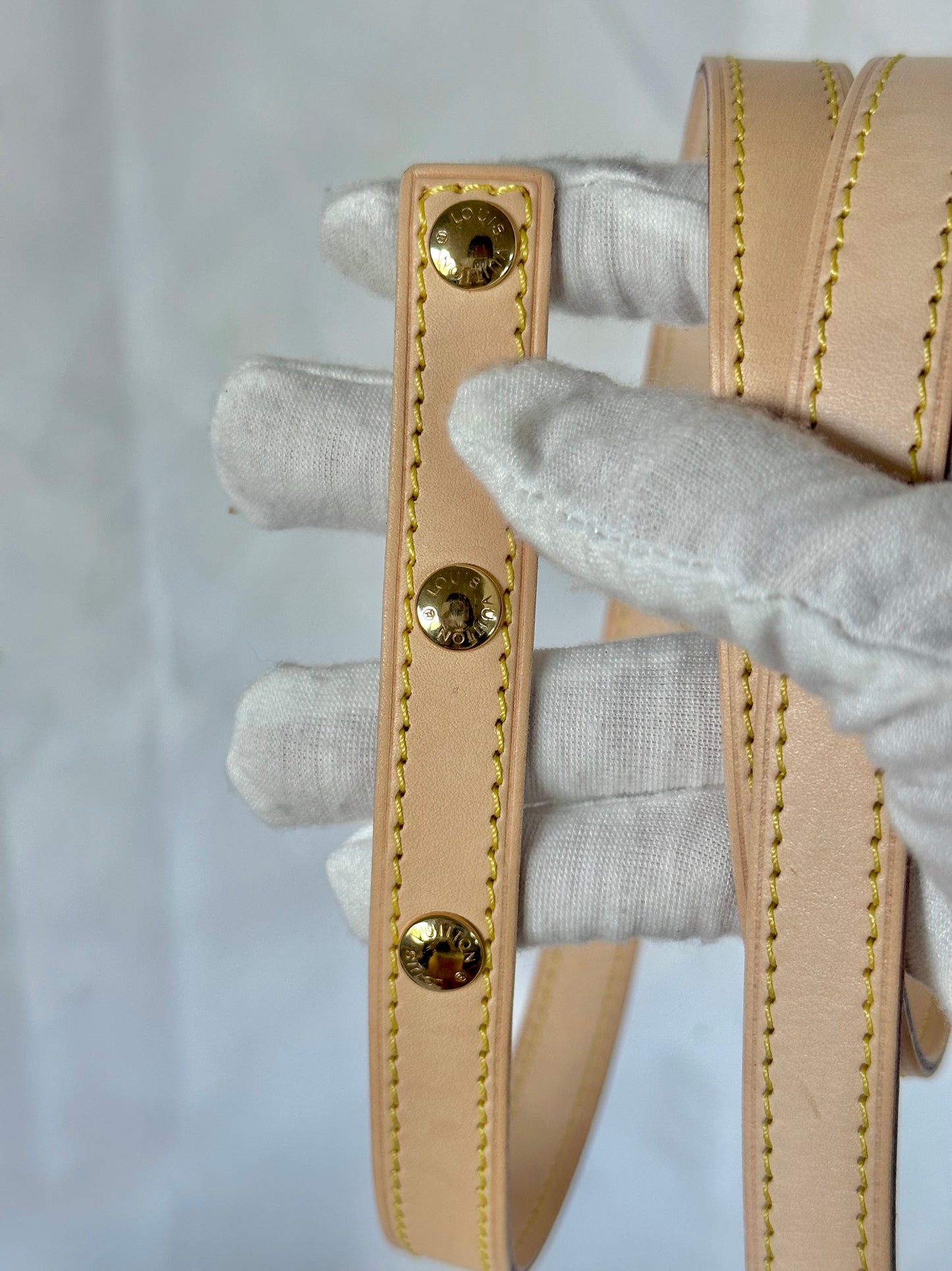 Louis Vuitton Vachetta Belt Strap Size M