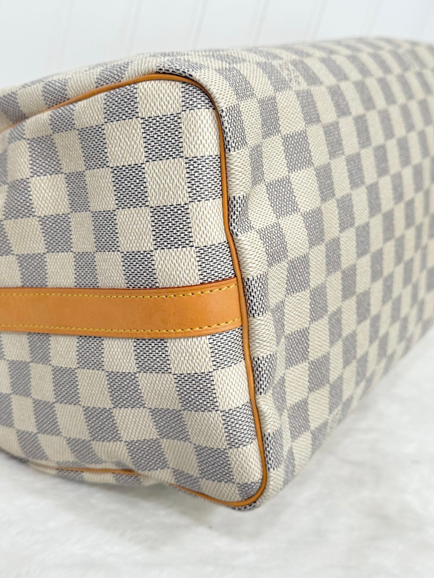 Louis Vuitton Speedy 30 Bandouliere Damier Azur