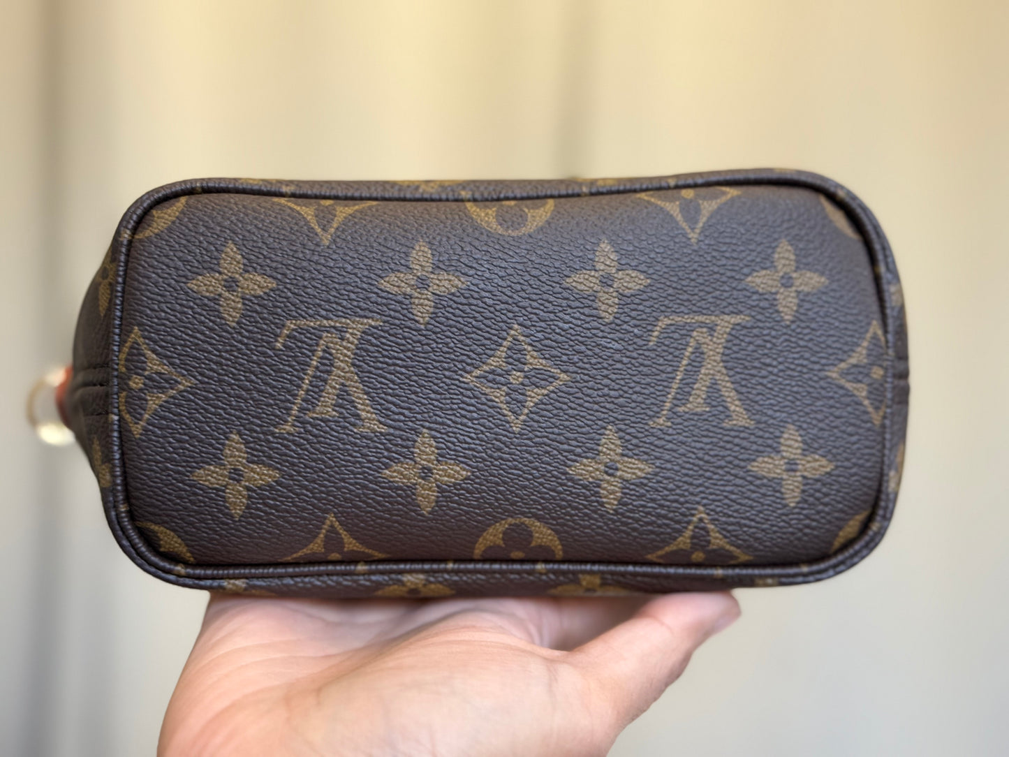 Louis Vuitton Neverfull BB Mono Beige Bag Only