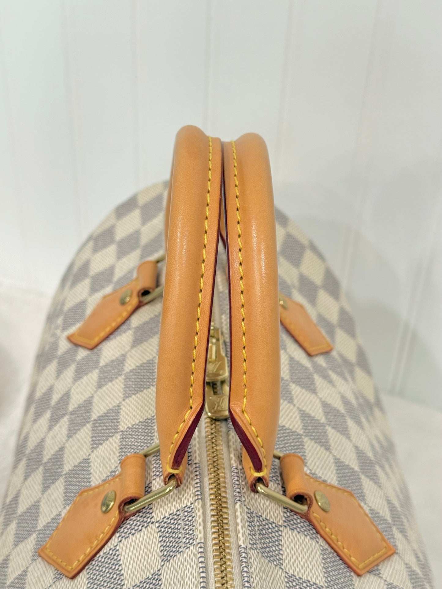 Louis Vuitton Speedy 30 Bandouliere Damier Azur