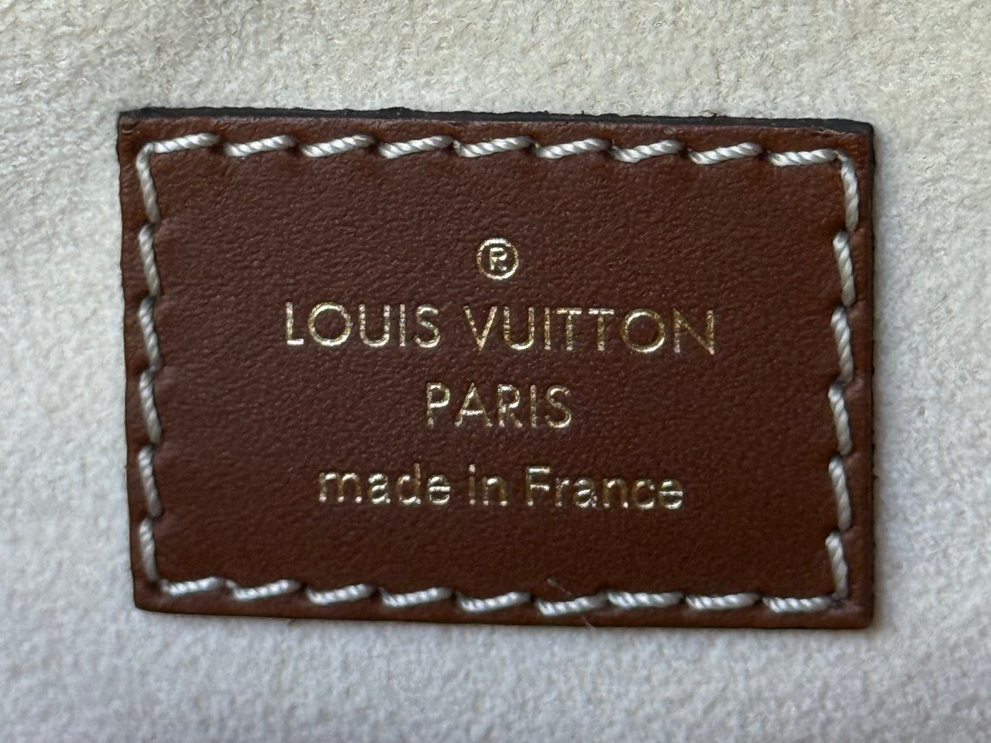 Louis Vuitton Pallas MM Cream Tote