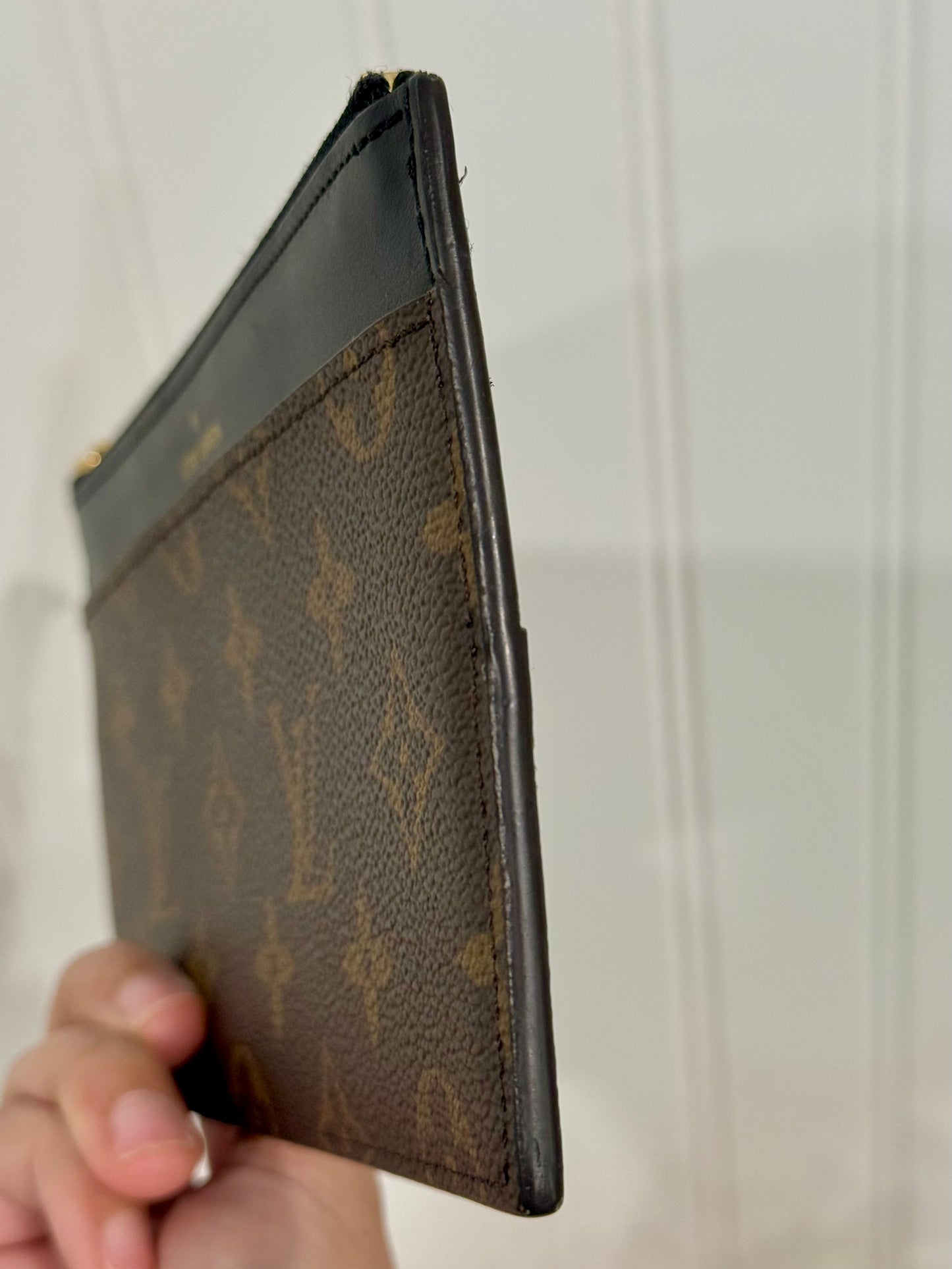 Louis Vuitton Slim Wallet Mono Noir/Black