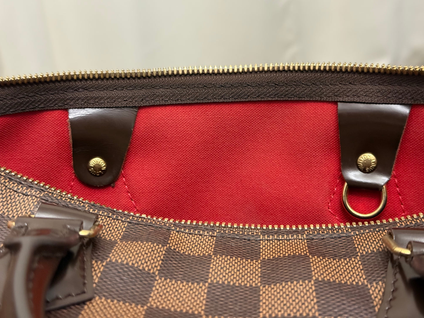 Louis Vuitton Speedy 30 Bandouliere Damier Ebene