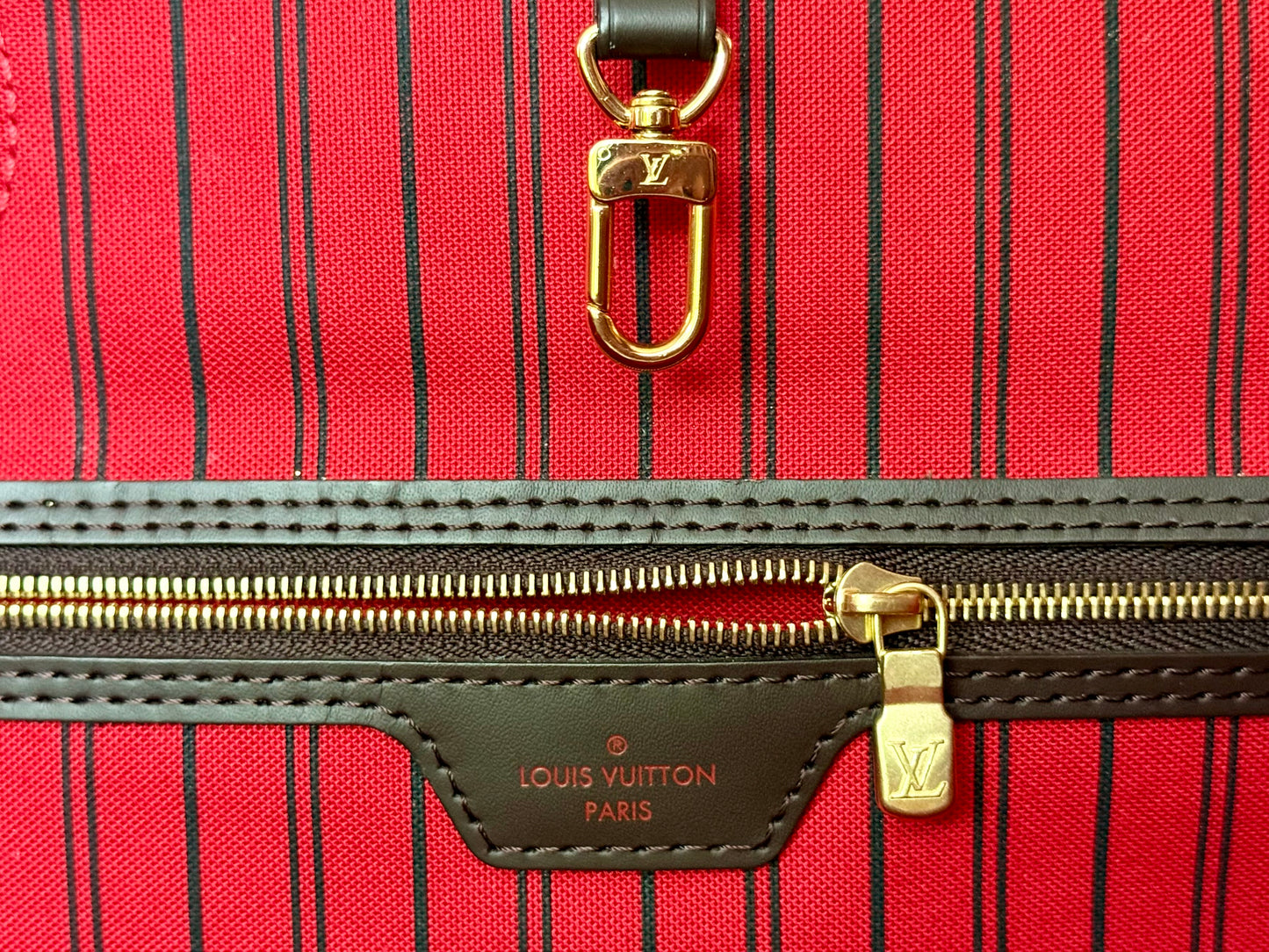 Louis Vuitton Neverfull GM DE Cerise Bag Only