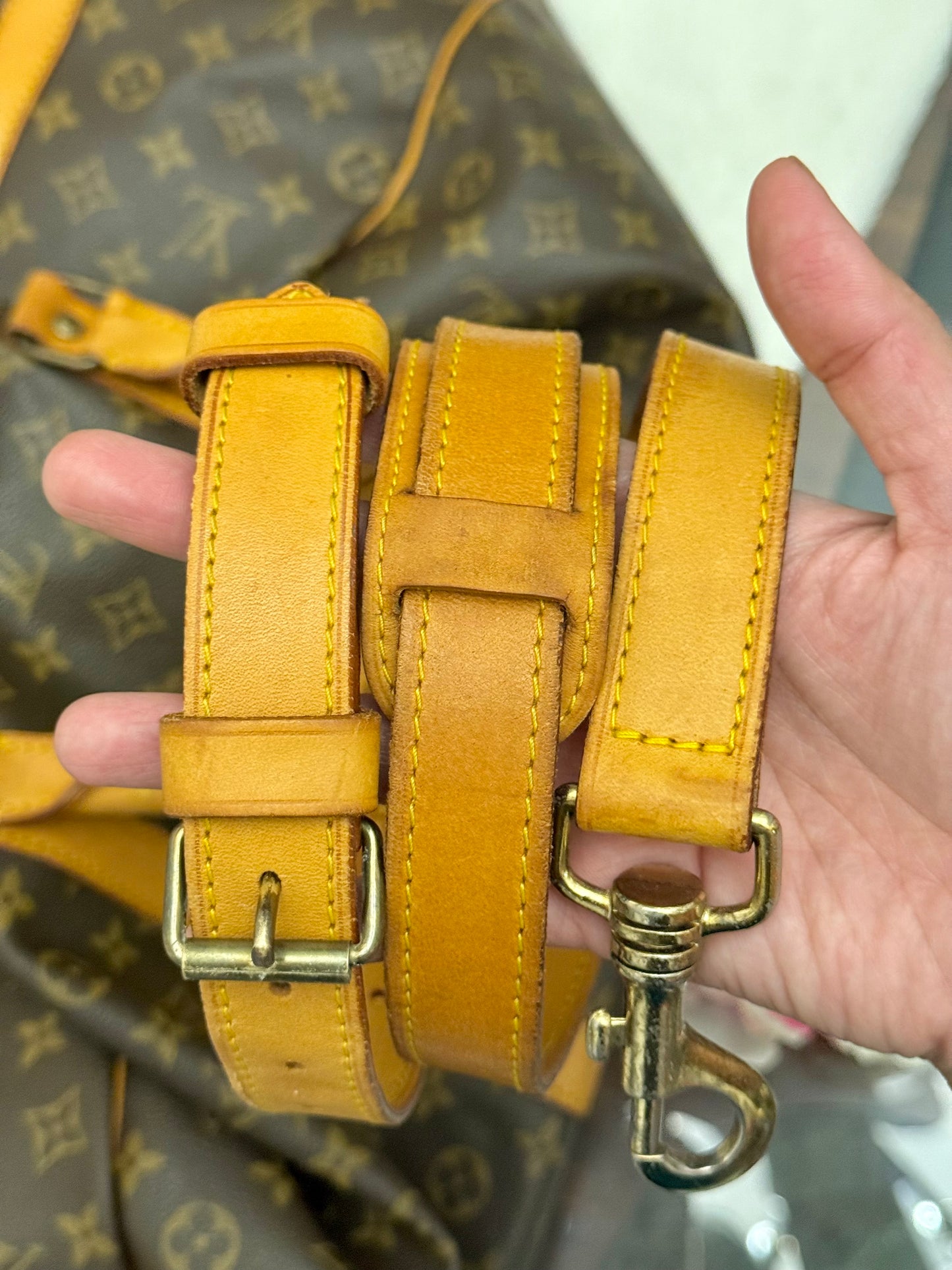 Louis Vuitton Keepall Bandouliere 60 Mono Vintage April 1984