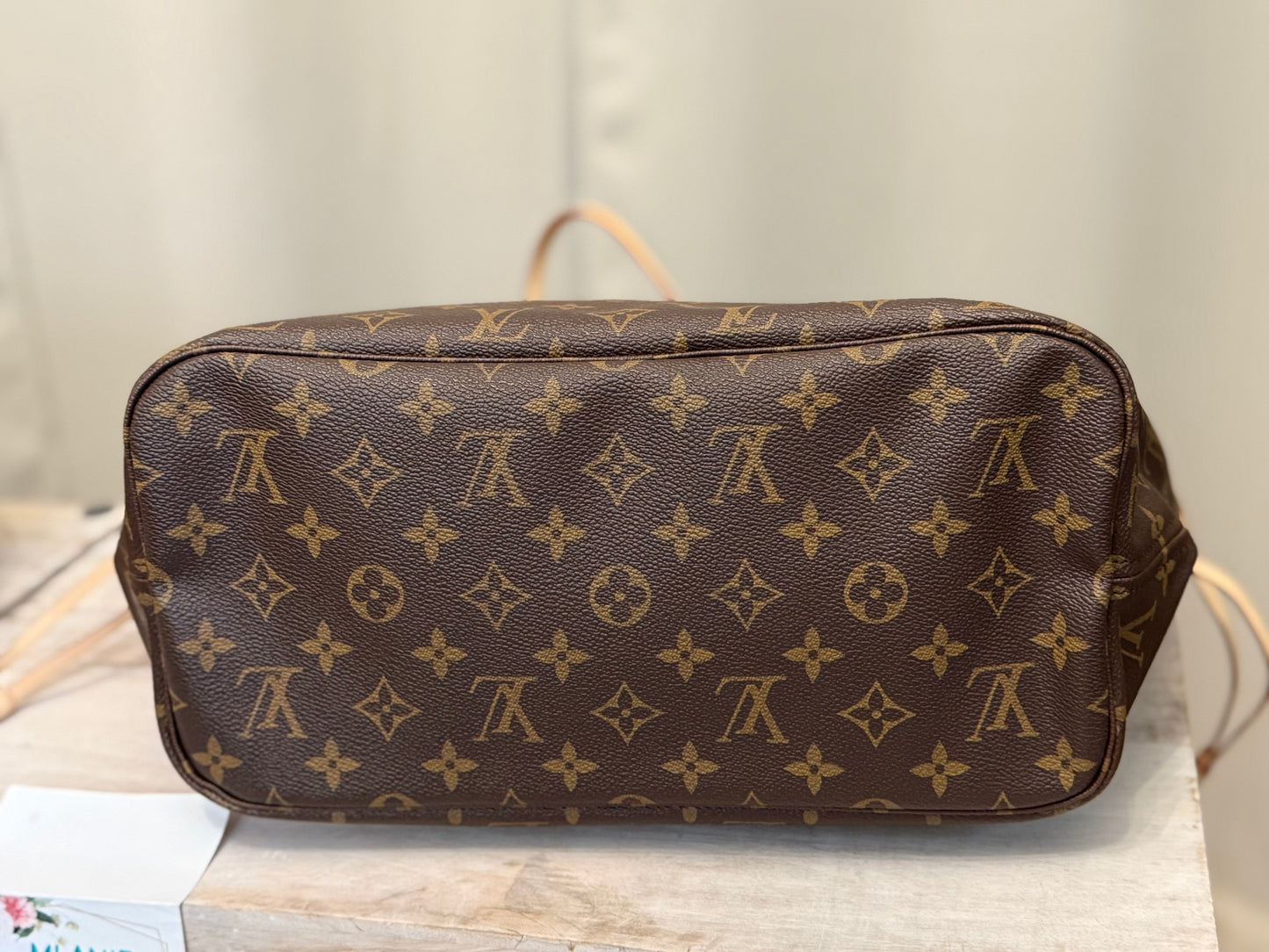 Louis Vuitton Neverfull MM Fuchsia Interior Bag only