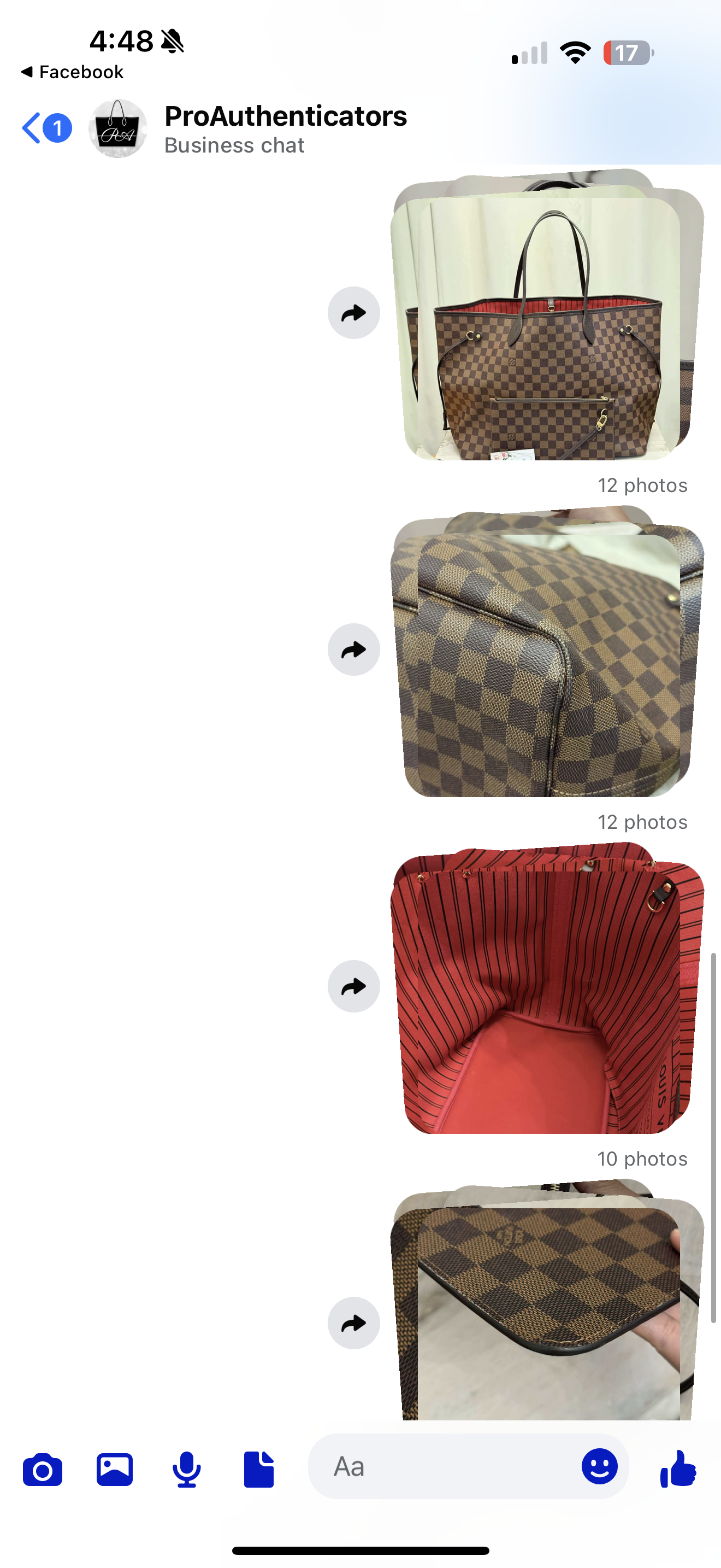Louis Vuitton Neverfull GM DE Bag Only