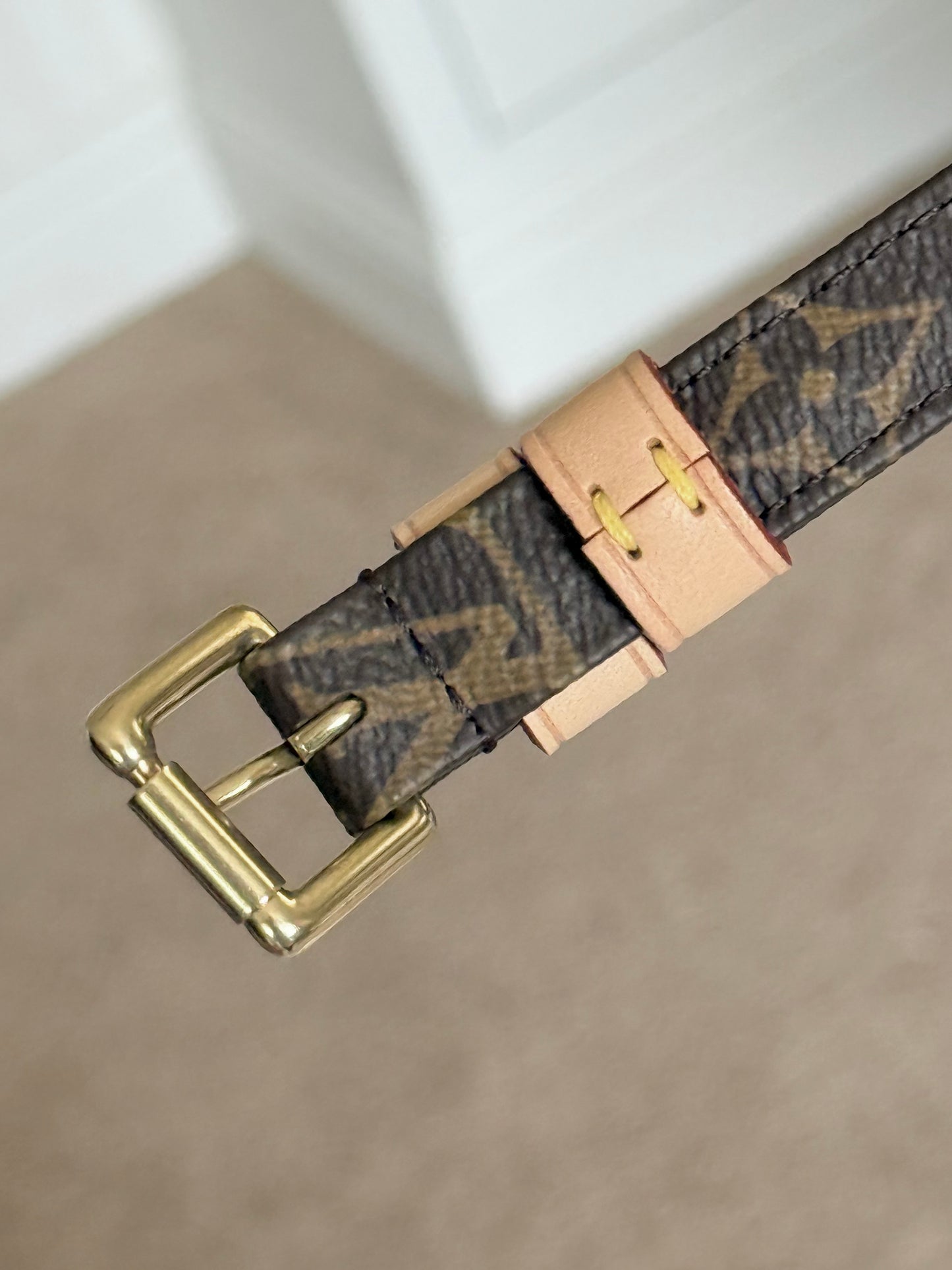 Louis Vuitton J52315 Mono Adjustable Strap 16mm