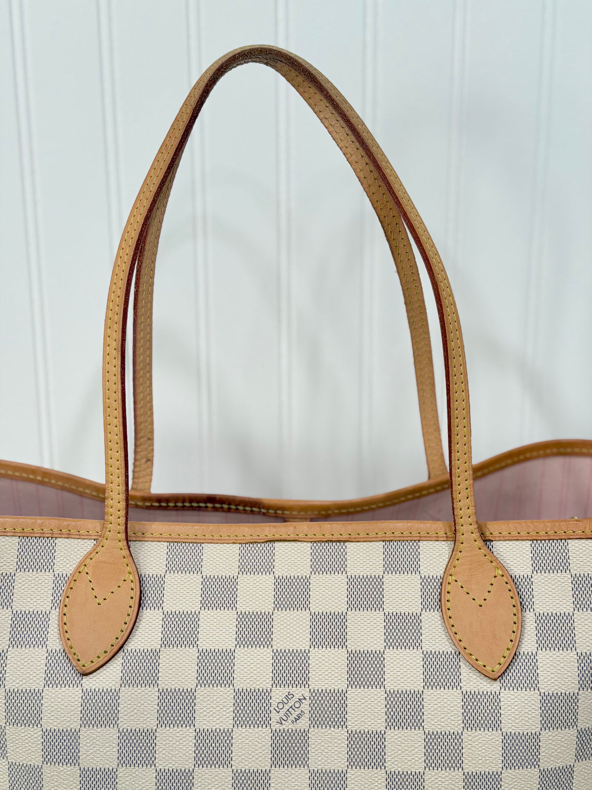 Louis Vuitton Neverfull MM Damier Azur Rose Ballerine