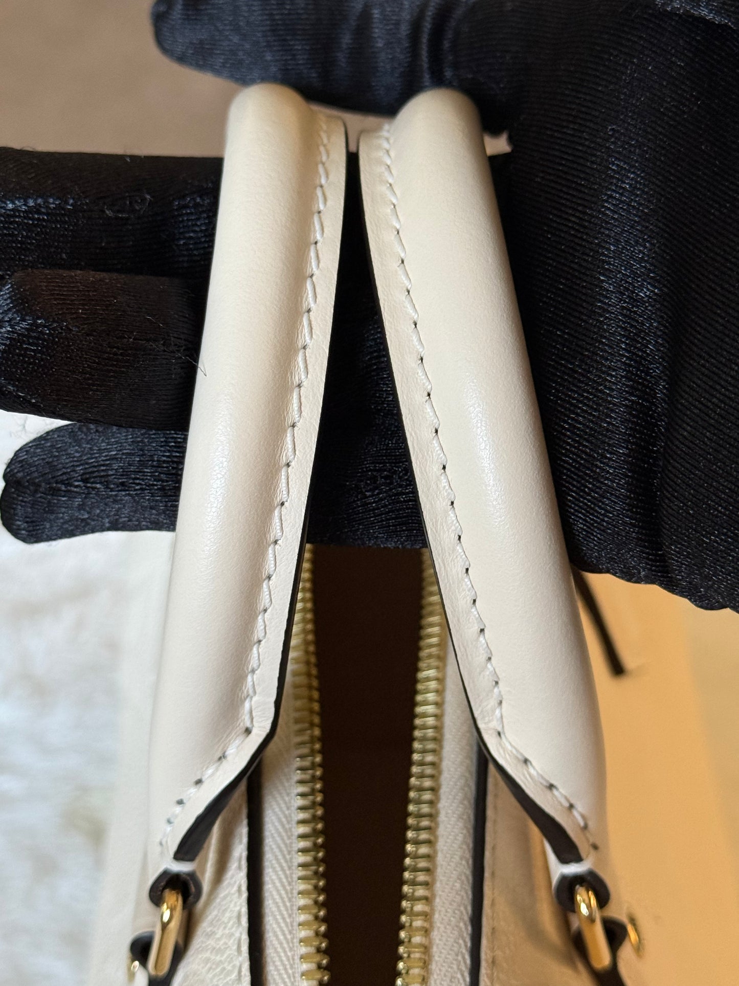 Speedy Bandouliere 20 Mono Giant Empreinte Creme