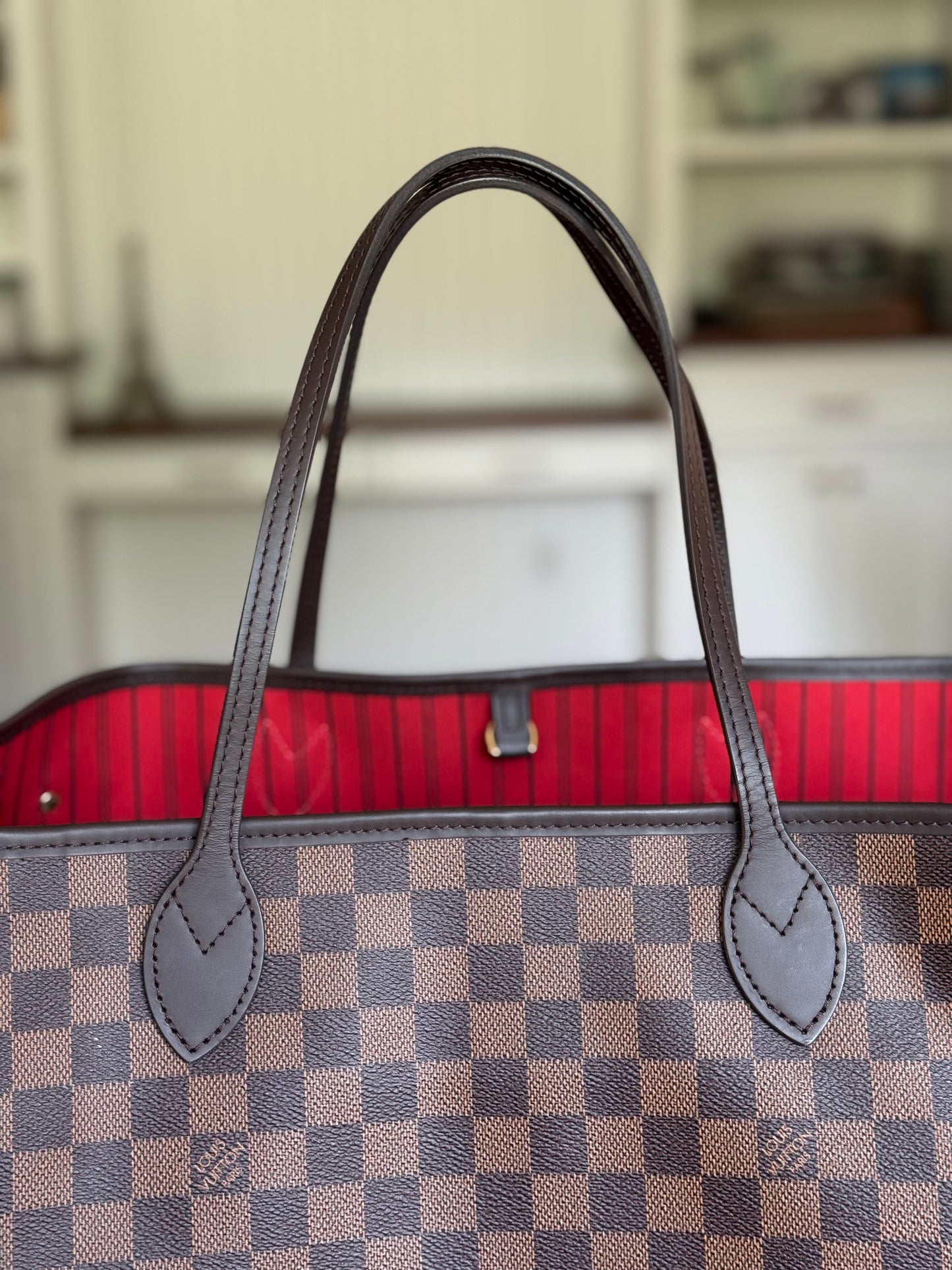 Louis Vuitton Neverfull GM DE Cerise Bag Only