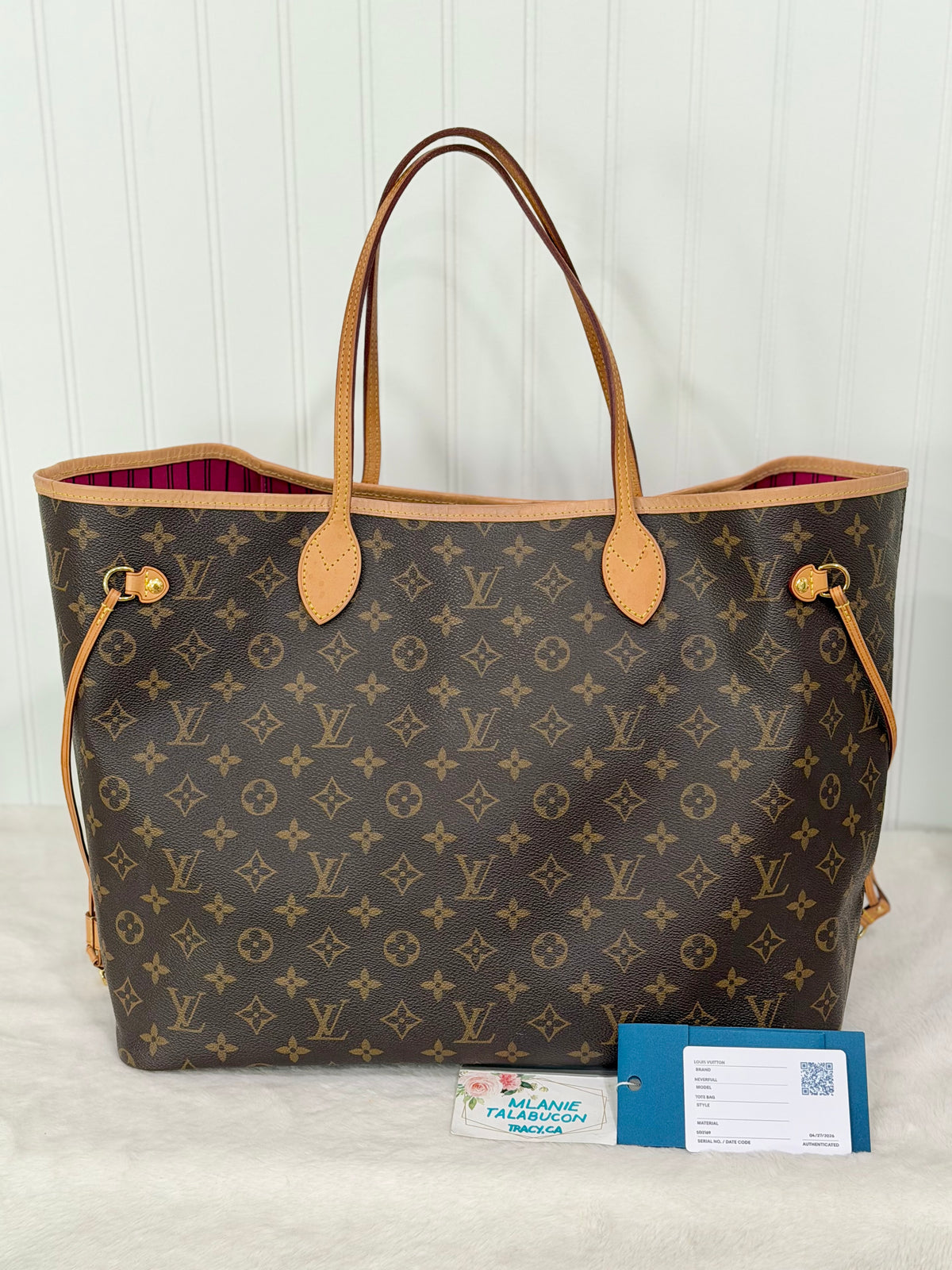 Louis Vuitton Neverfull GM Mono Pivoine SD2169
